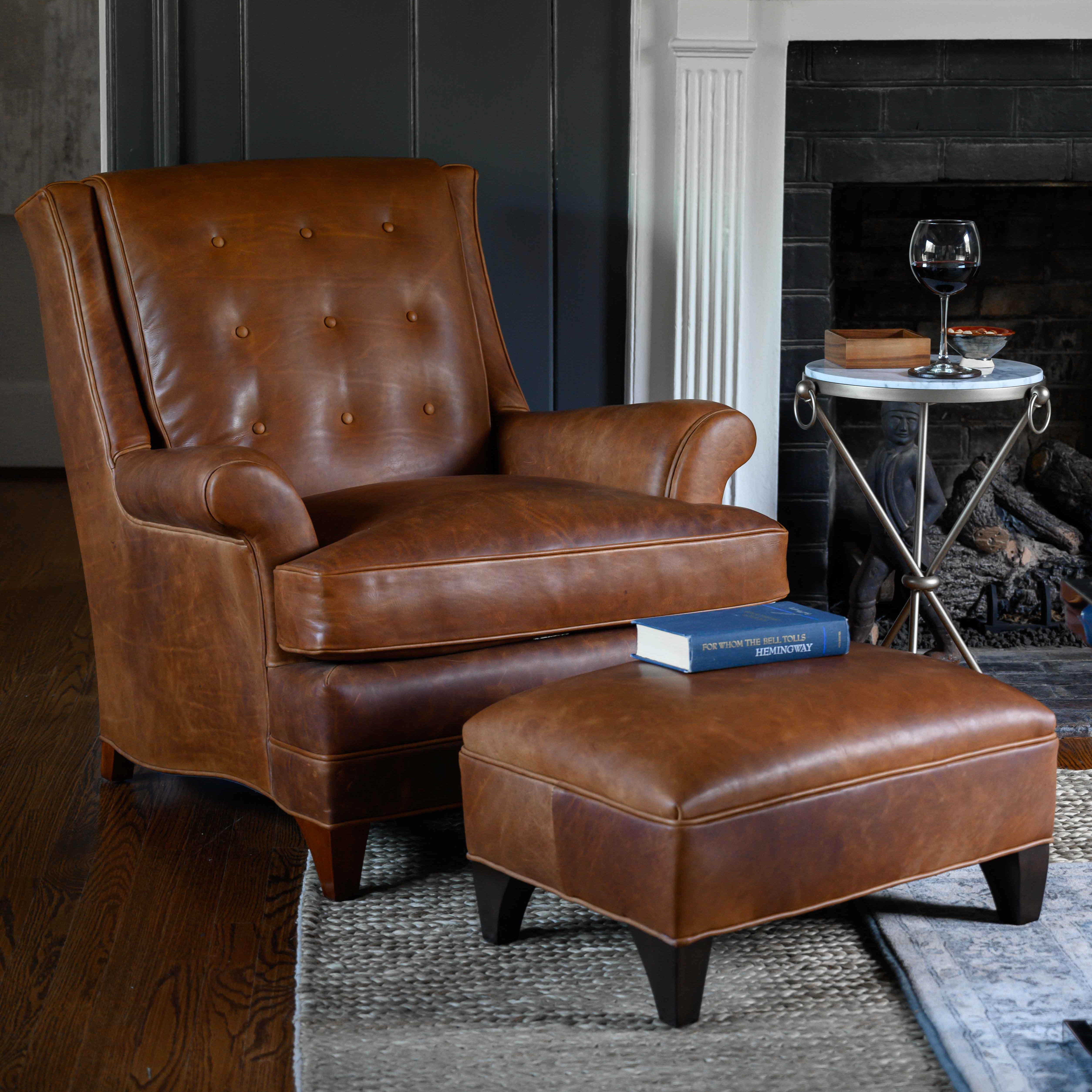 Moore & Giles Jefferson Street Armchair (Made to Order) Sonoma Toffee