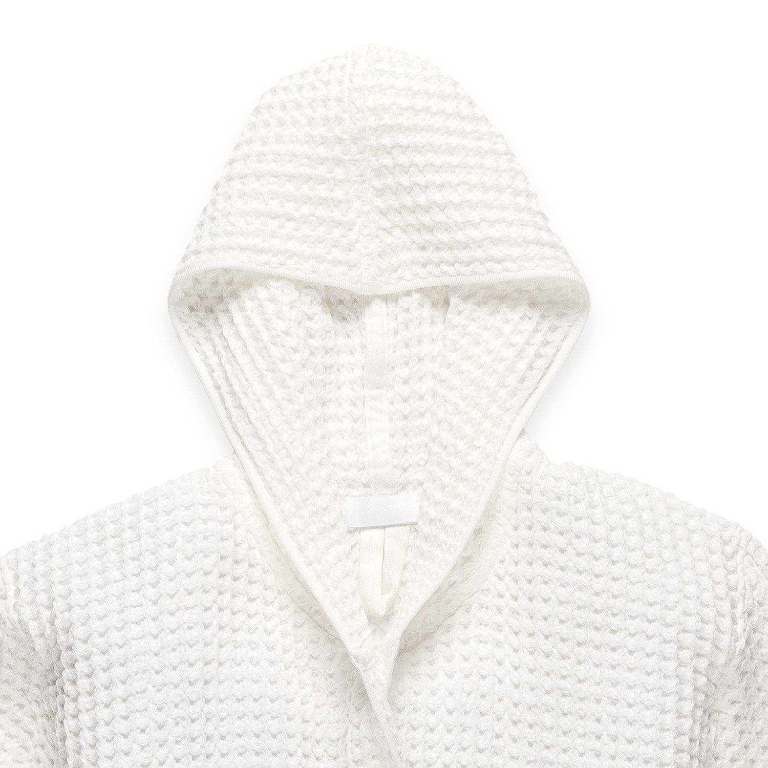 Onsen Hooded Waffle Robe White Bath Towels & Robes Huckberry