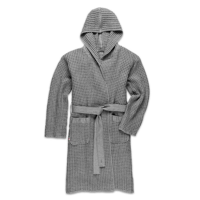 Image of Hooded Waffle Robe