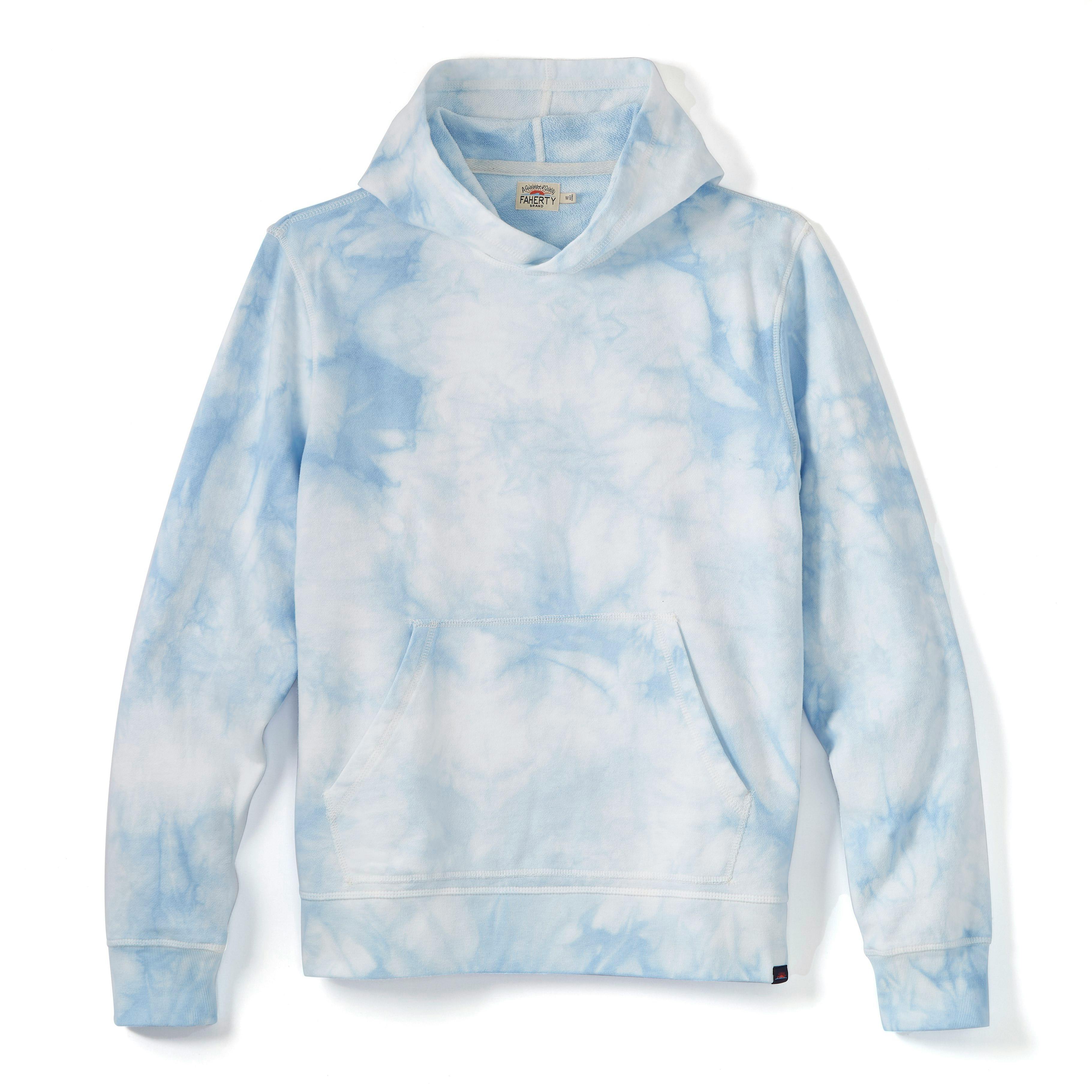 Hooded Pullover Tie Dye Hoodie Brand Port Company Mens Tie-Dye