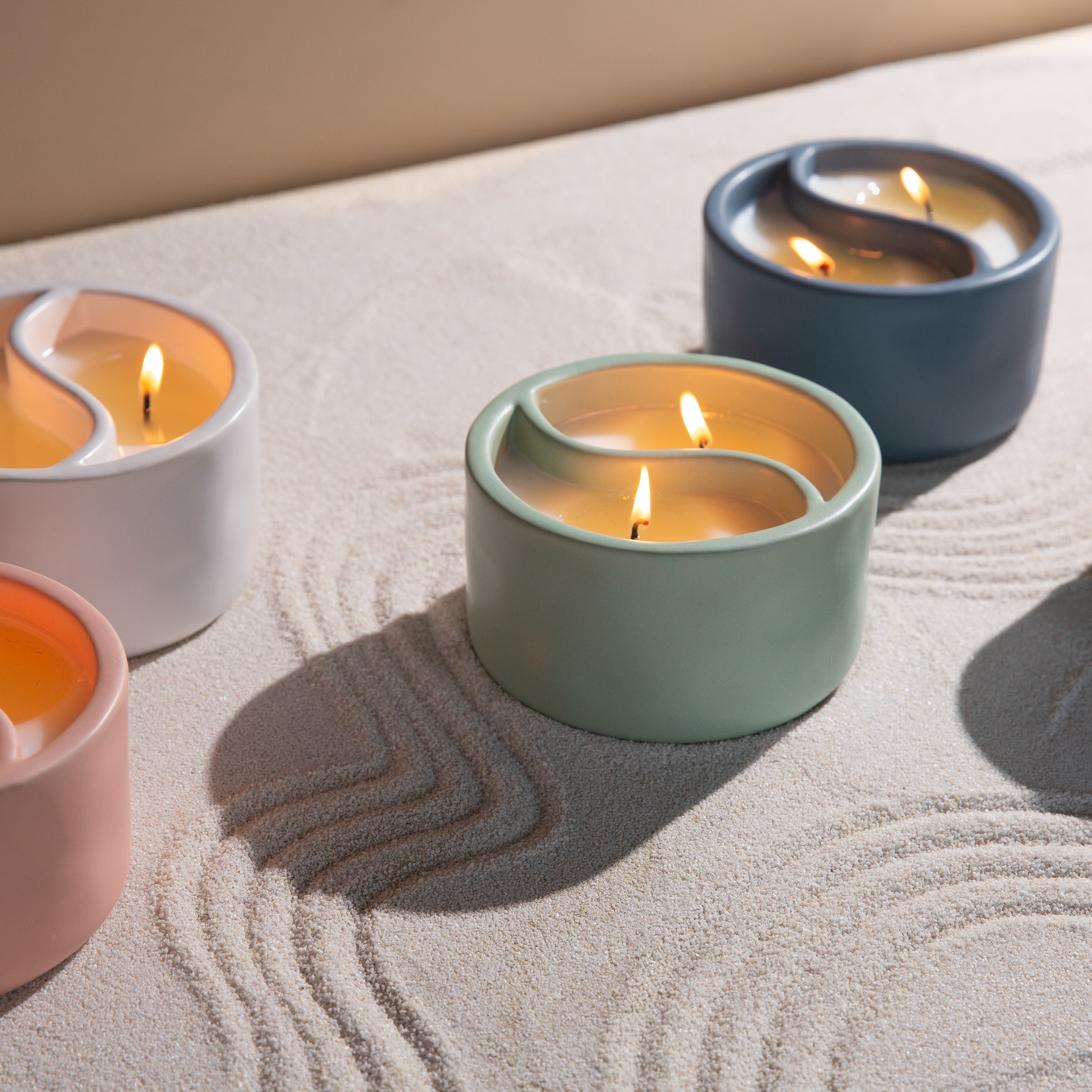 Dual Ceramic Candle - Thumbnail 4