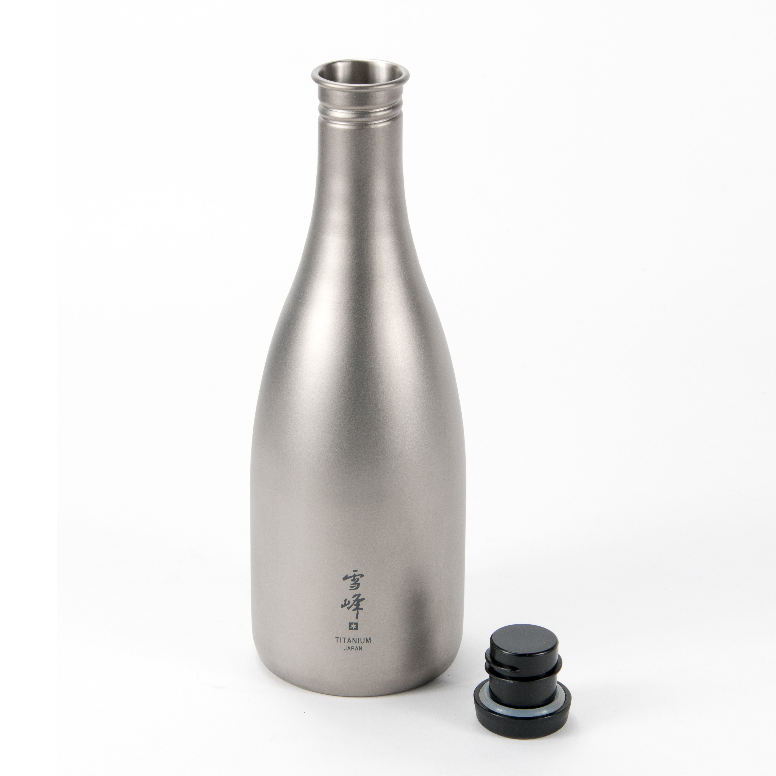 Snow Peak Sake Bottle - Titanium | undefined | Huckberry