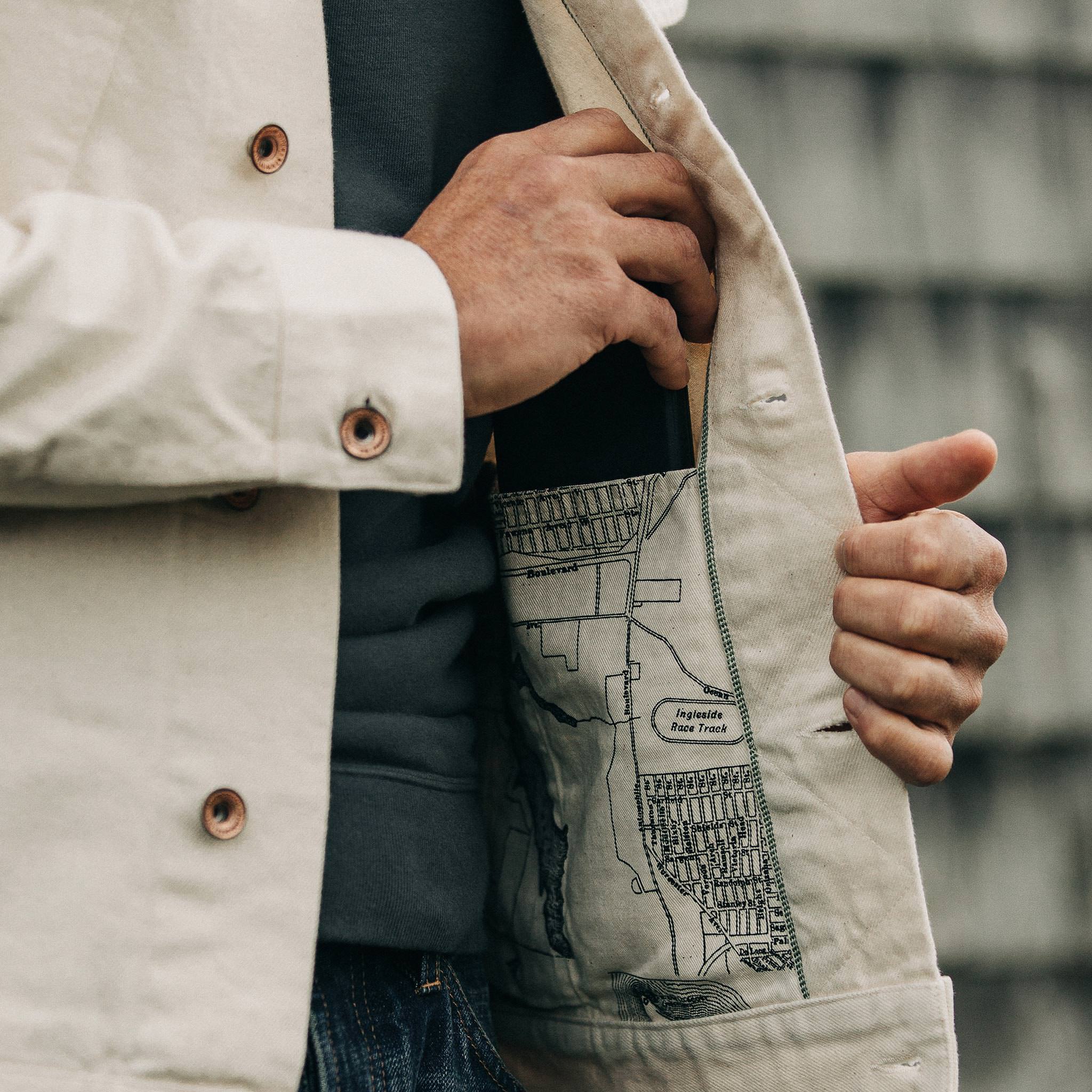 Sheller Handmade stitch wool jacket coat