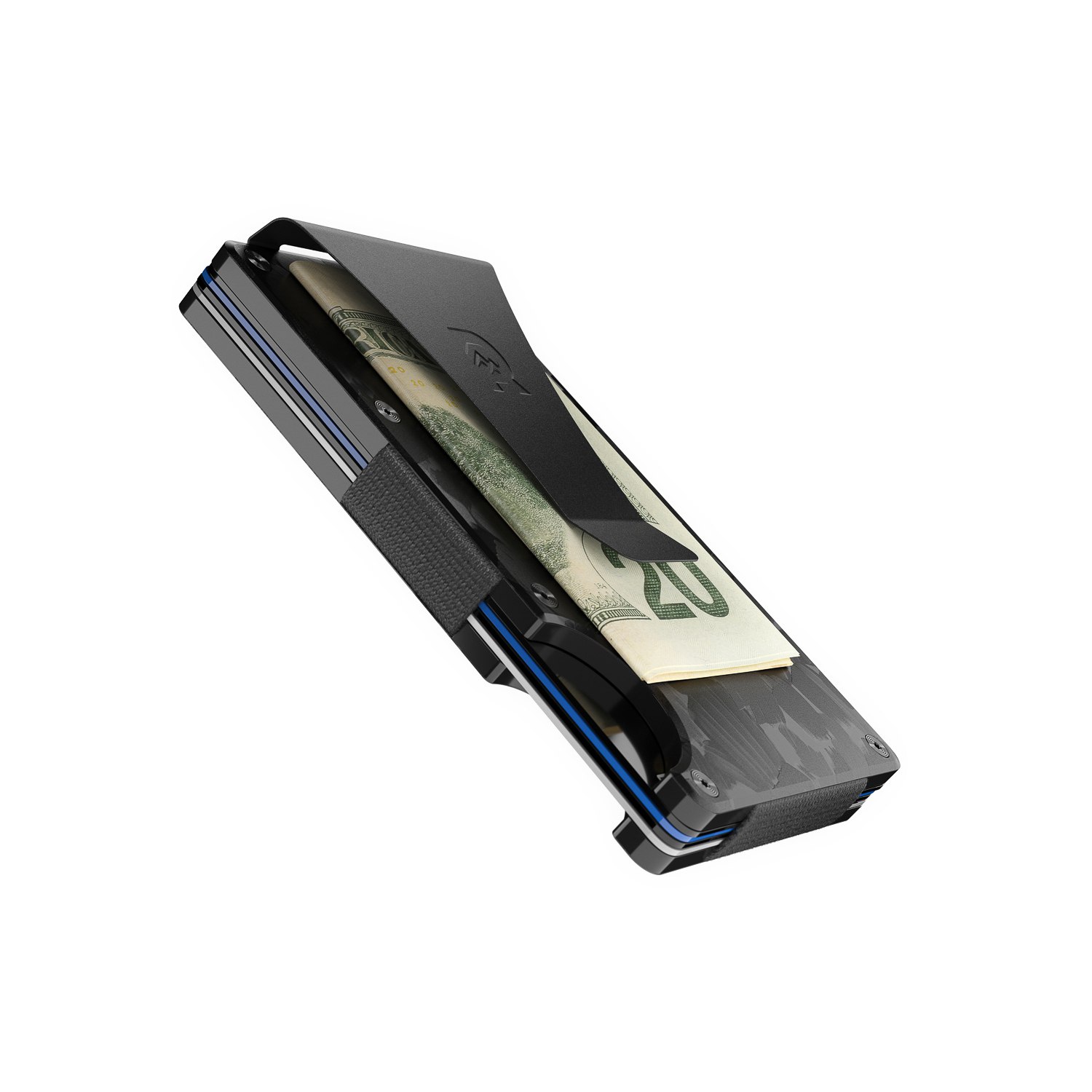 小物 The Ridge Forged Carbon Money Clip Money Clip Aluminum Wallet in Forged Carbon