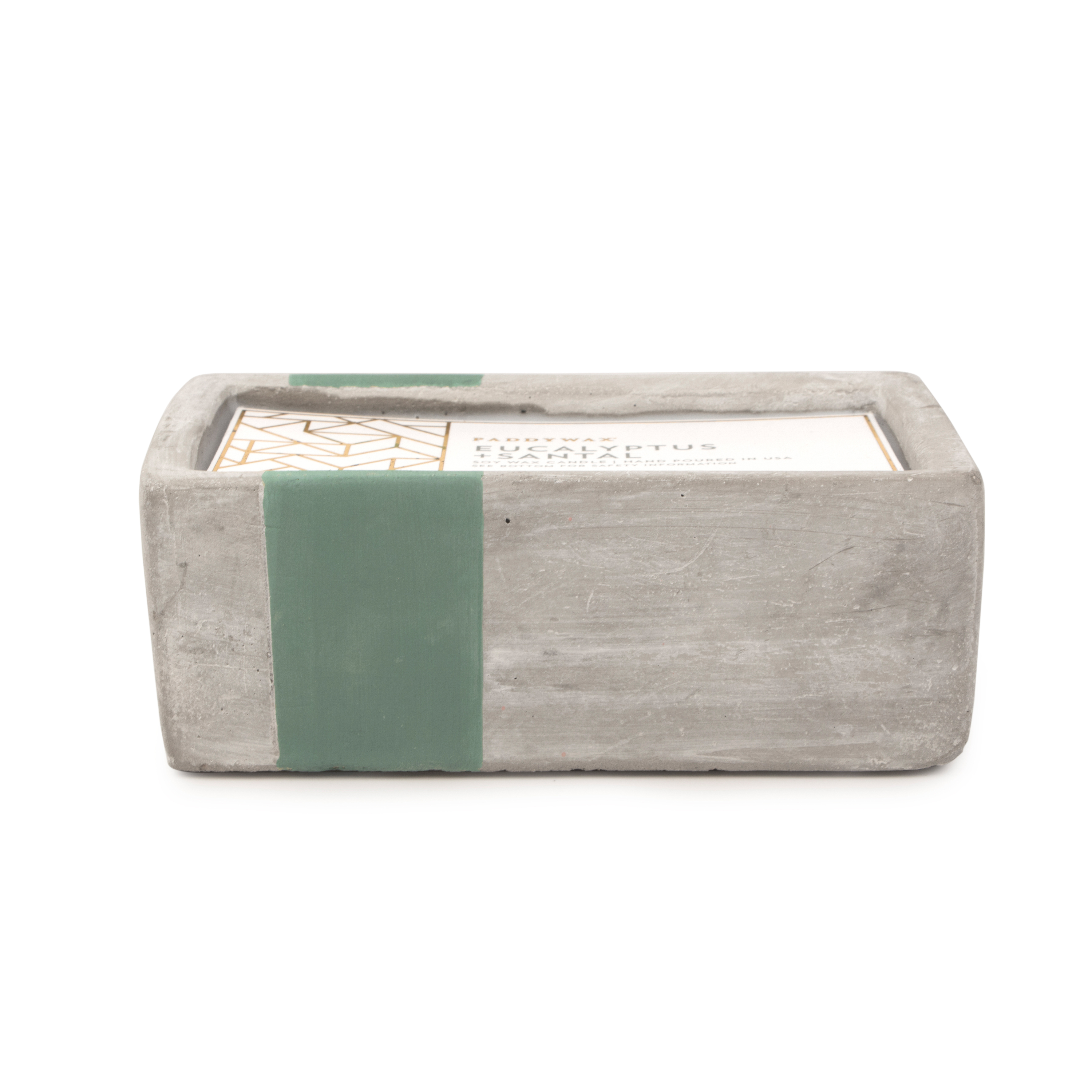 Eucalyptus + Santal Concrete Candle