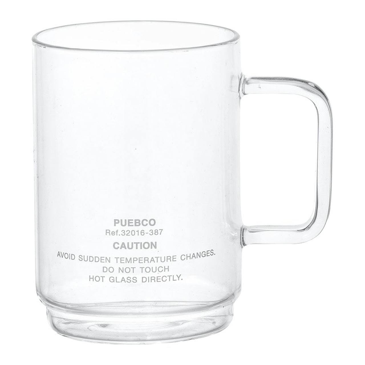 Puebco Shallow Stacking Glass Mug