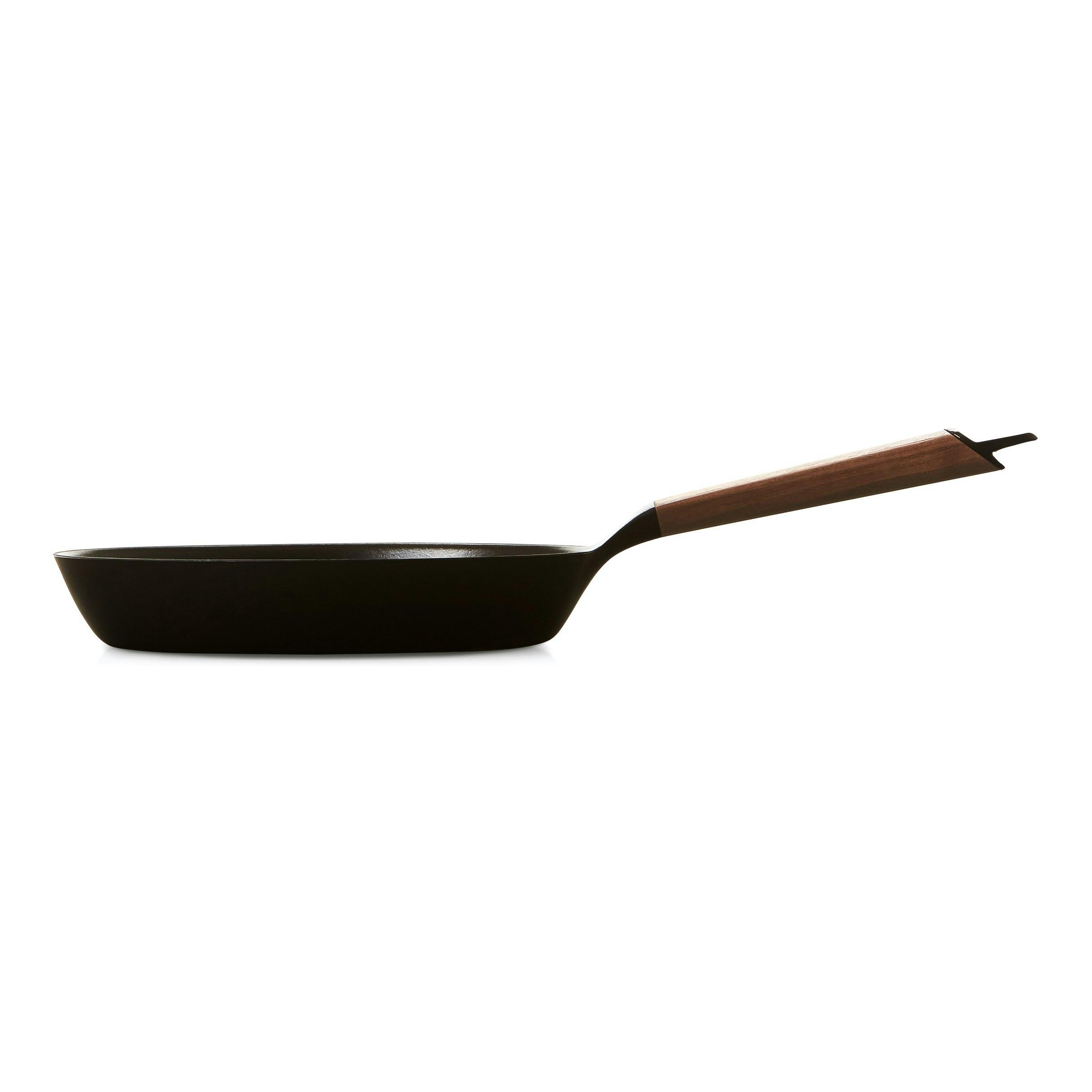 Vermicular Cast Iron Frying Pan with Lid - 10.2"