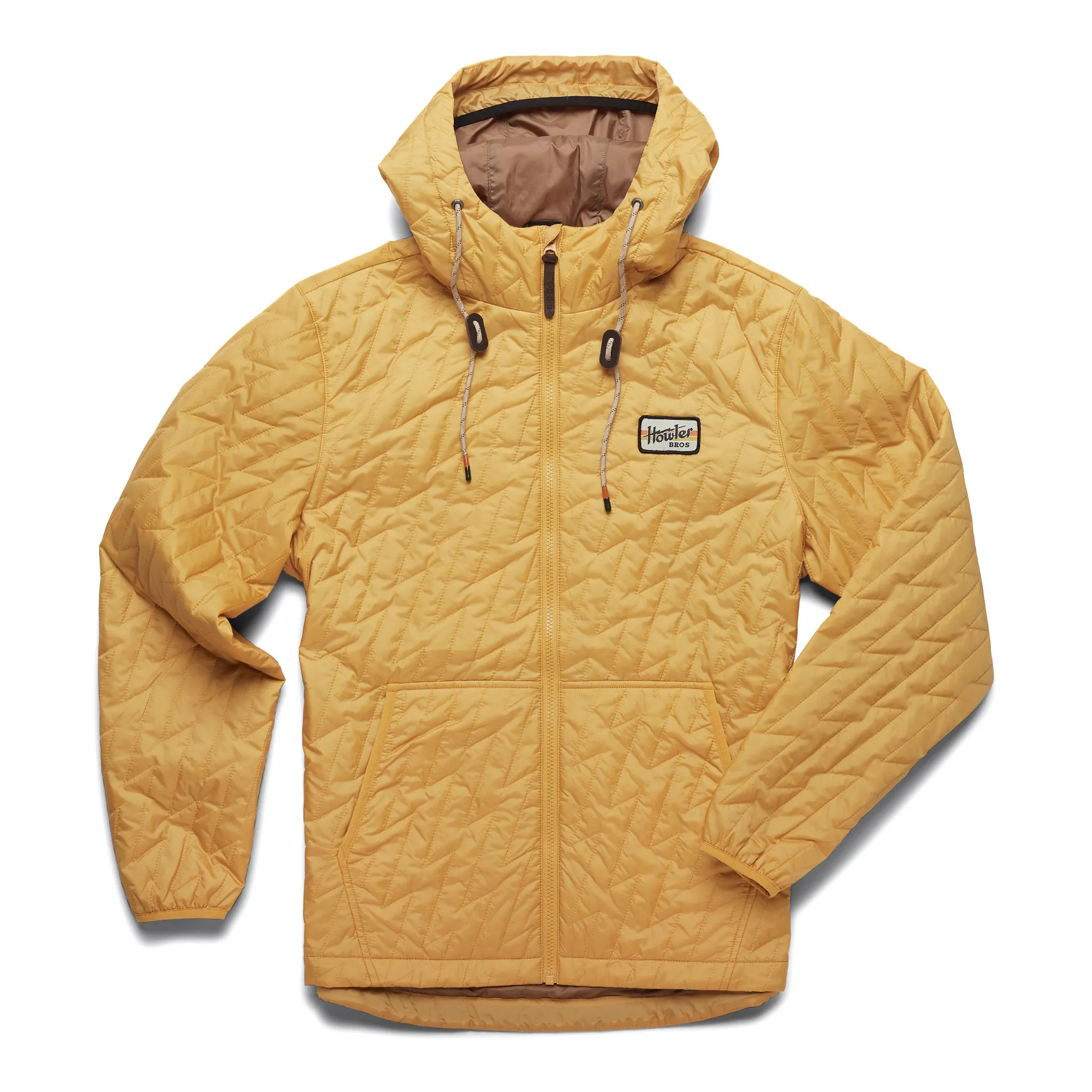 Howler Brothers Voltage Full Zip Jacket - Colonel Mustard | Full