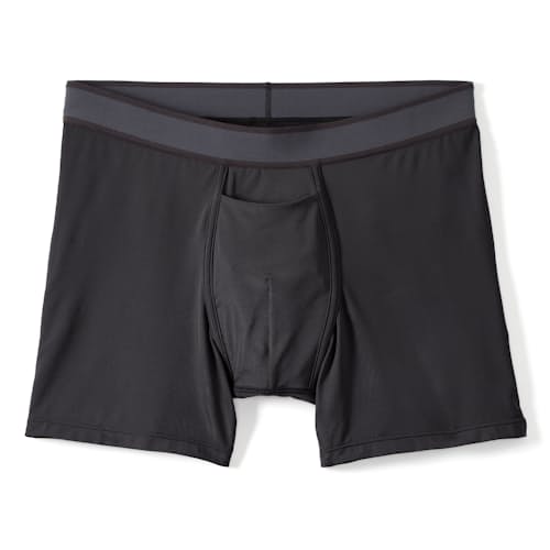 Proof Interval Boxer Briefs - 5 - Black, Underwear