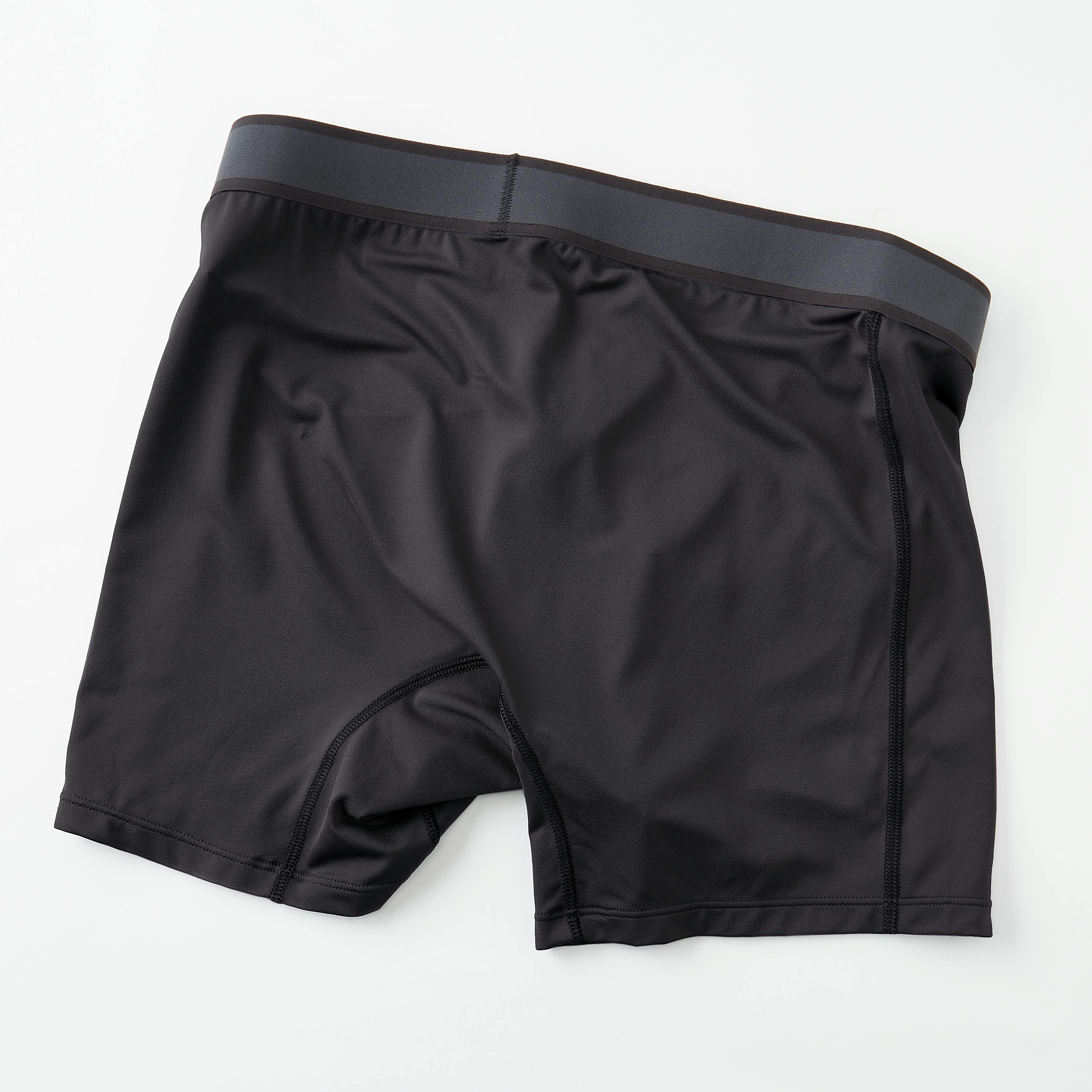 Proof Interval Boxer Briefs - 5 - Black, Underwear