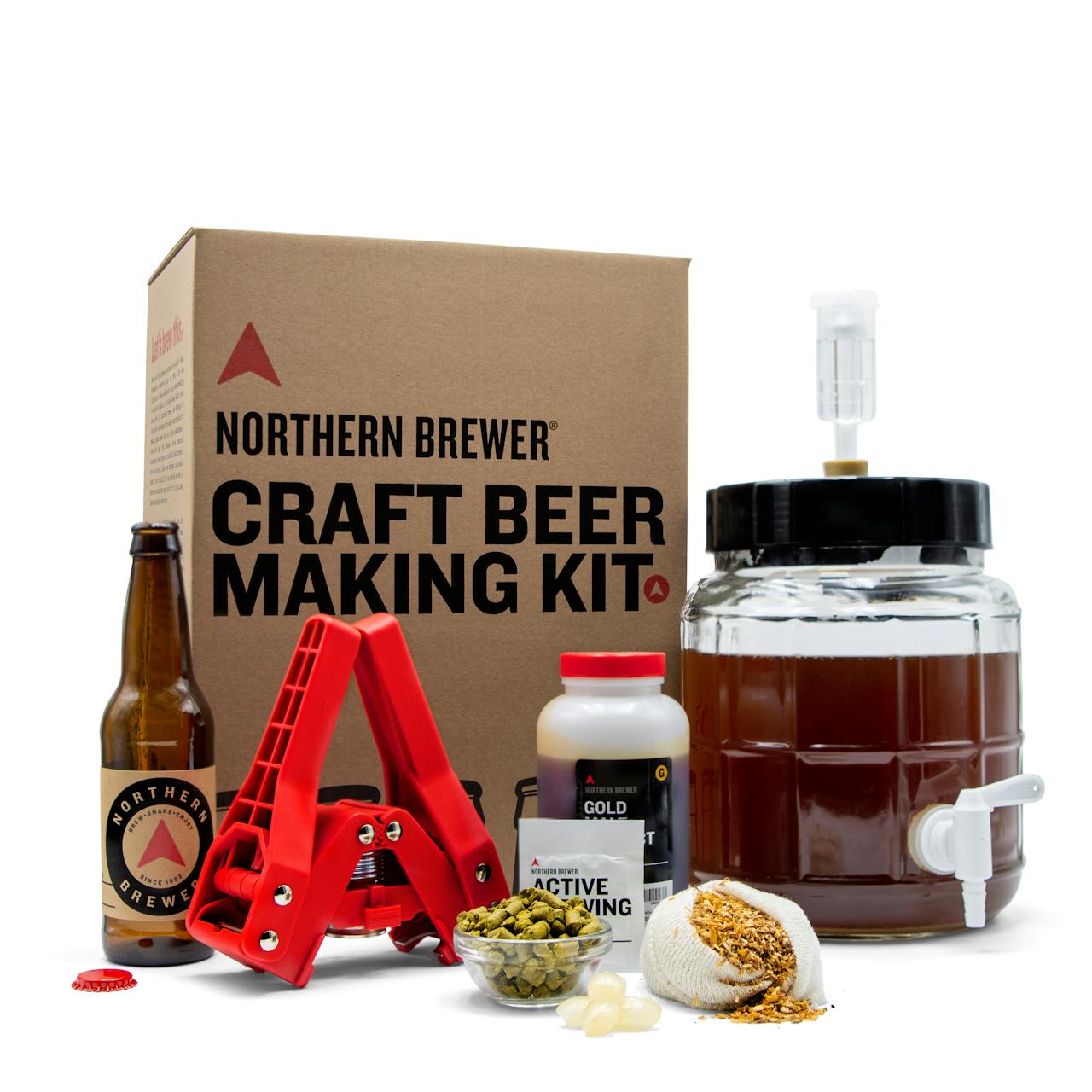 Northern Brewer Craft Beer Making Kit With Siphonless Fermenter