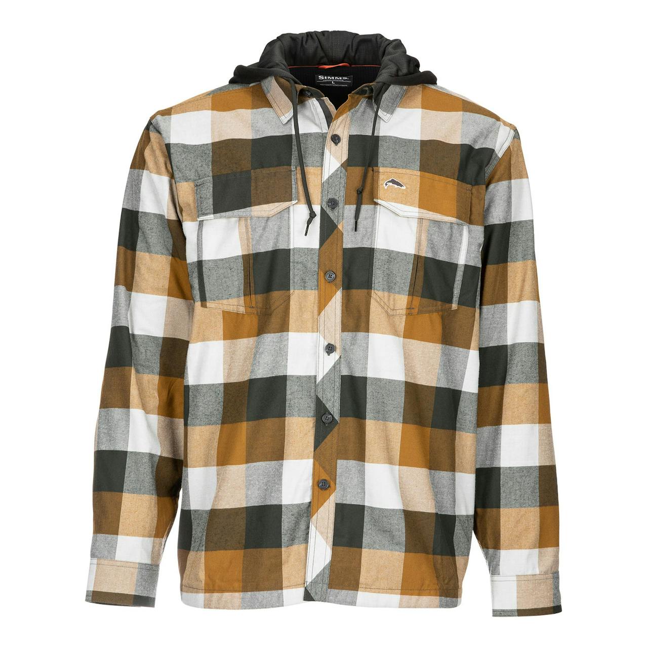 Simms Coldweather Flannel Hoodie