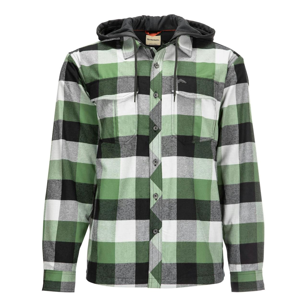 Simms Coldweather Flannel Hoodie