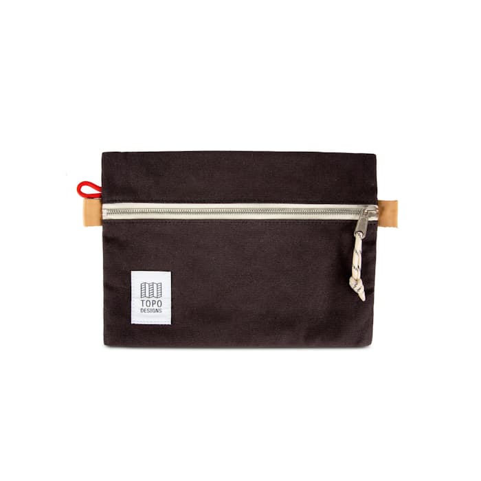 Topo Designs Accessory Bag - Medium - Black Canvas | Travel Accessories ...