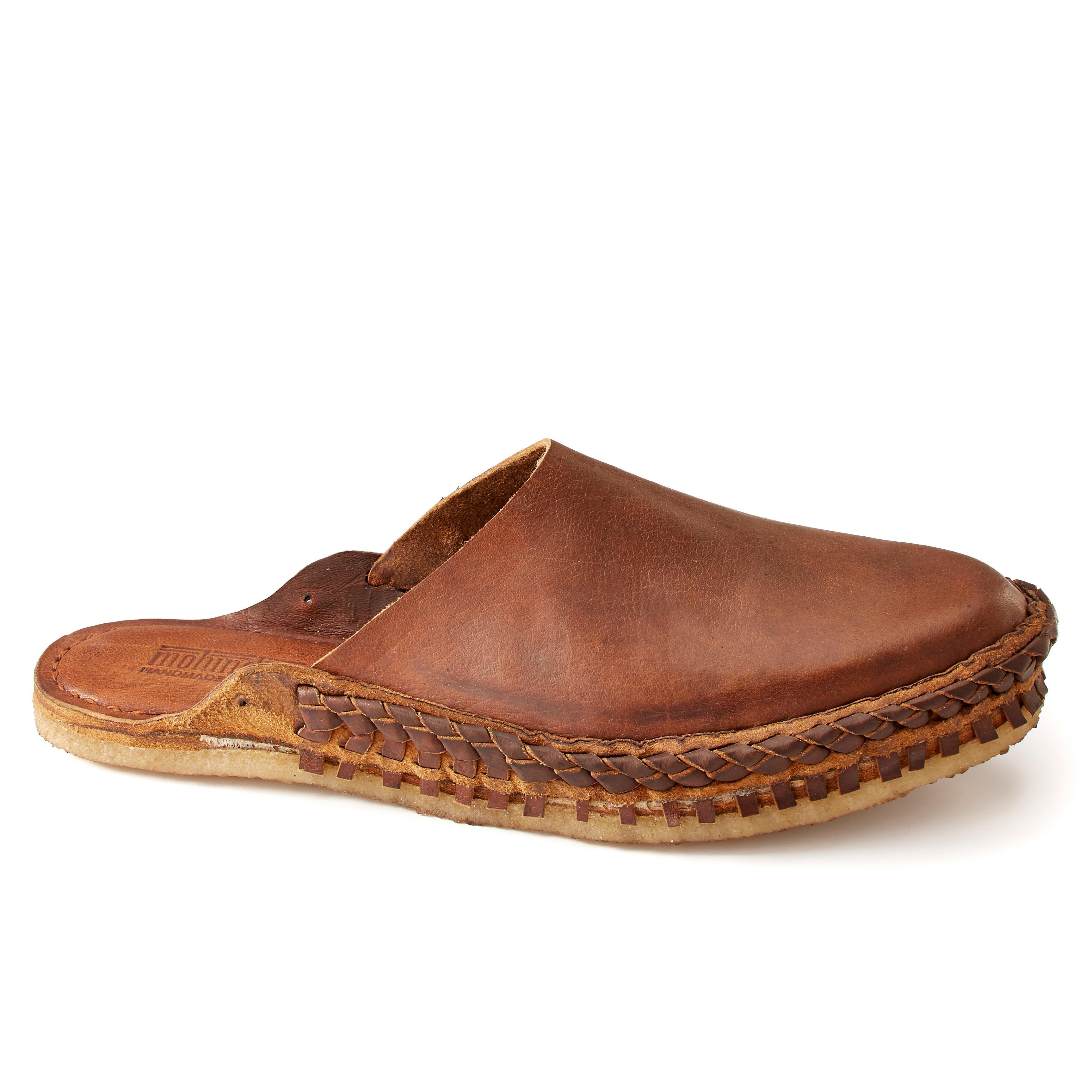 Mohinders Men's City Slipper - Solid - Oiled Brown | Casual Slip On Shoes |  Huckberry
