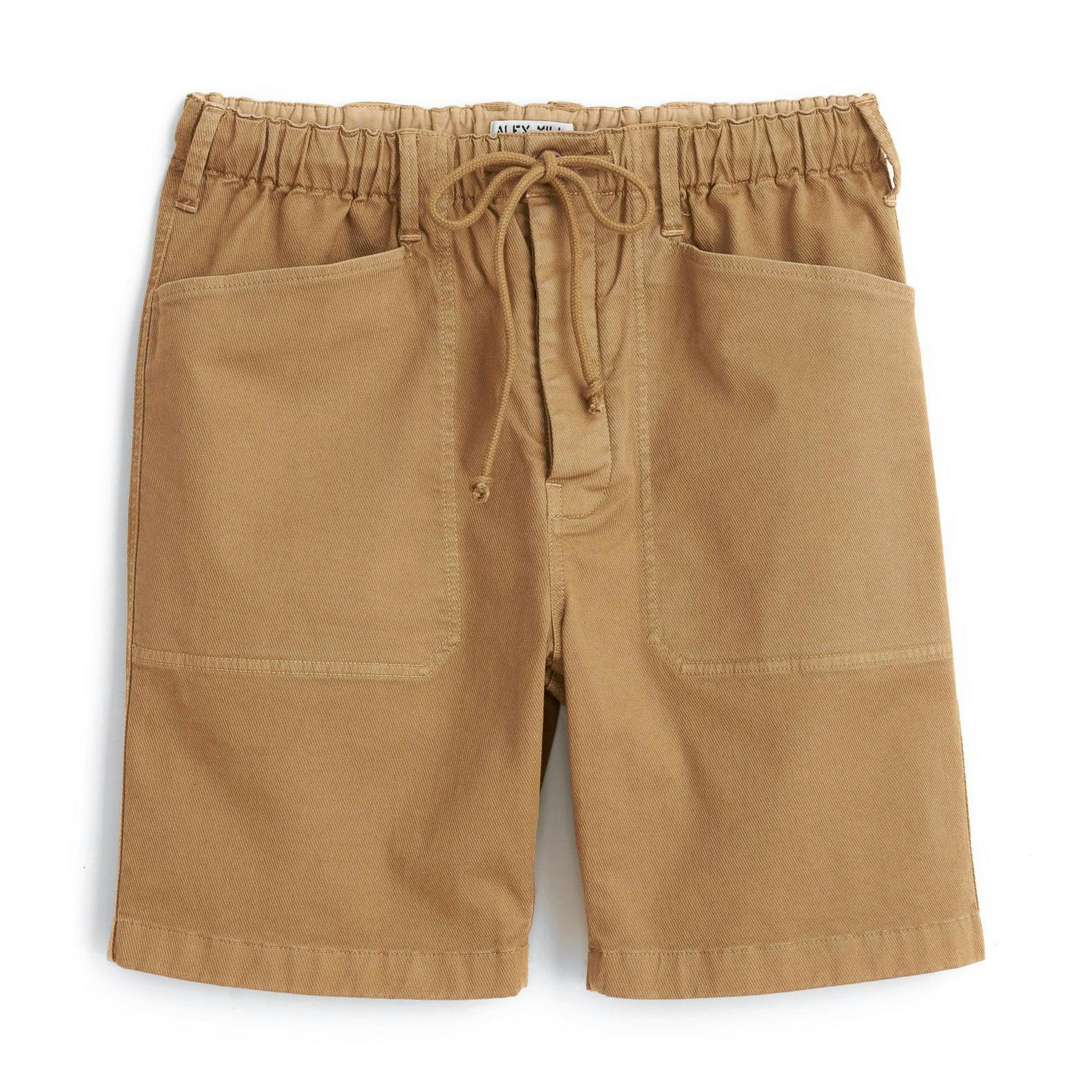 Pull on Button Fly Short - 8"