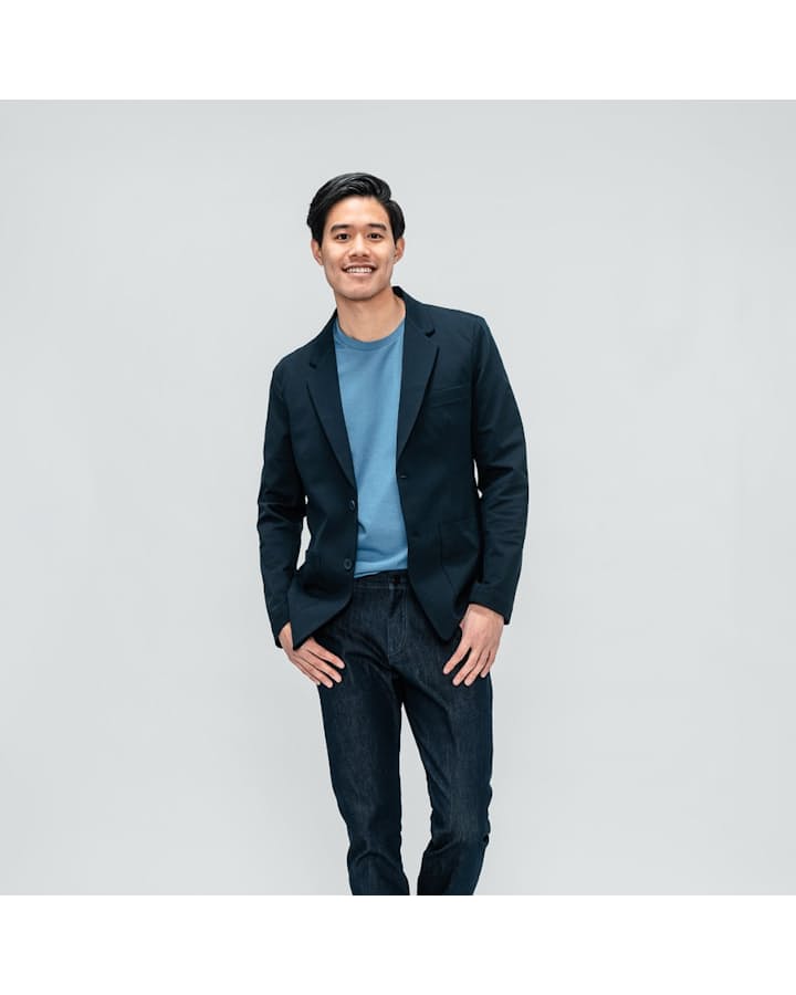 Ministry of Supply Kinetic Blazer Navy undefined Huckberry