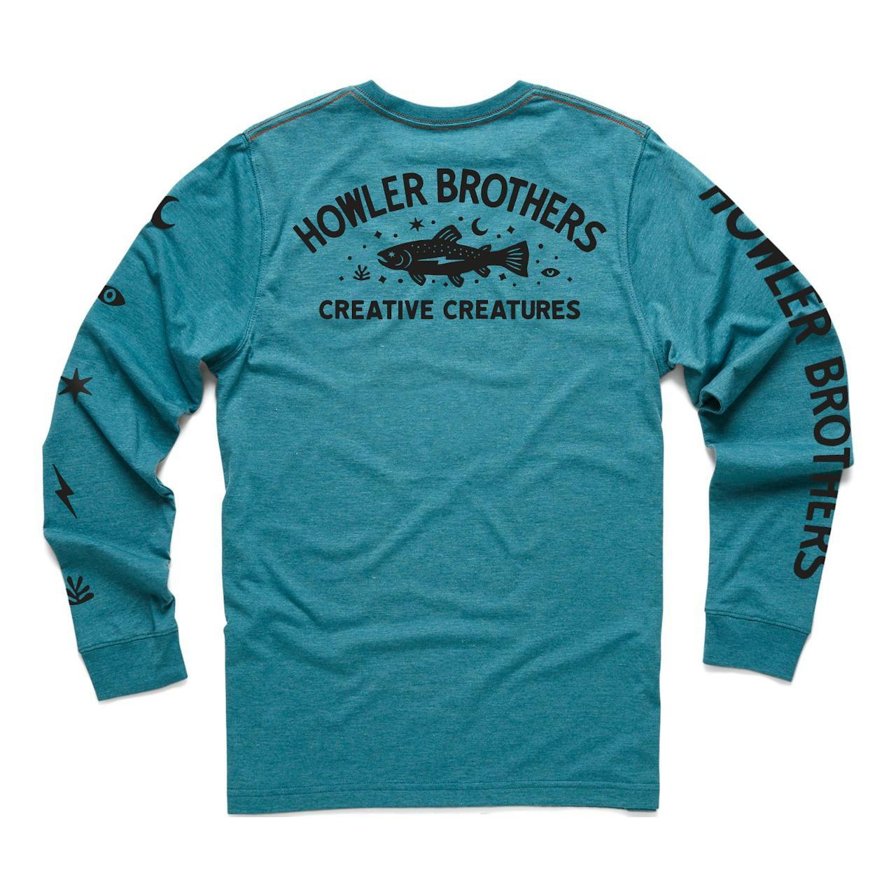 Howler Brothers Creative Creatures Trout Long Sleeve Tee
