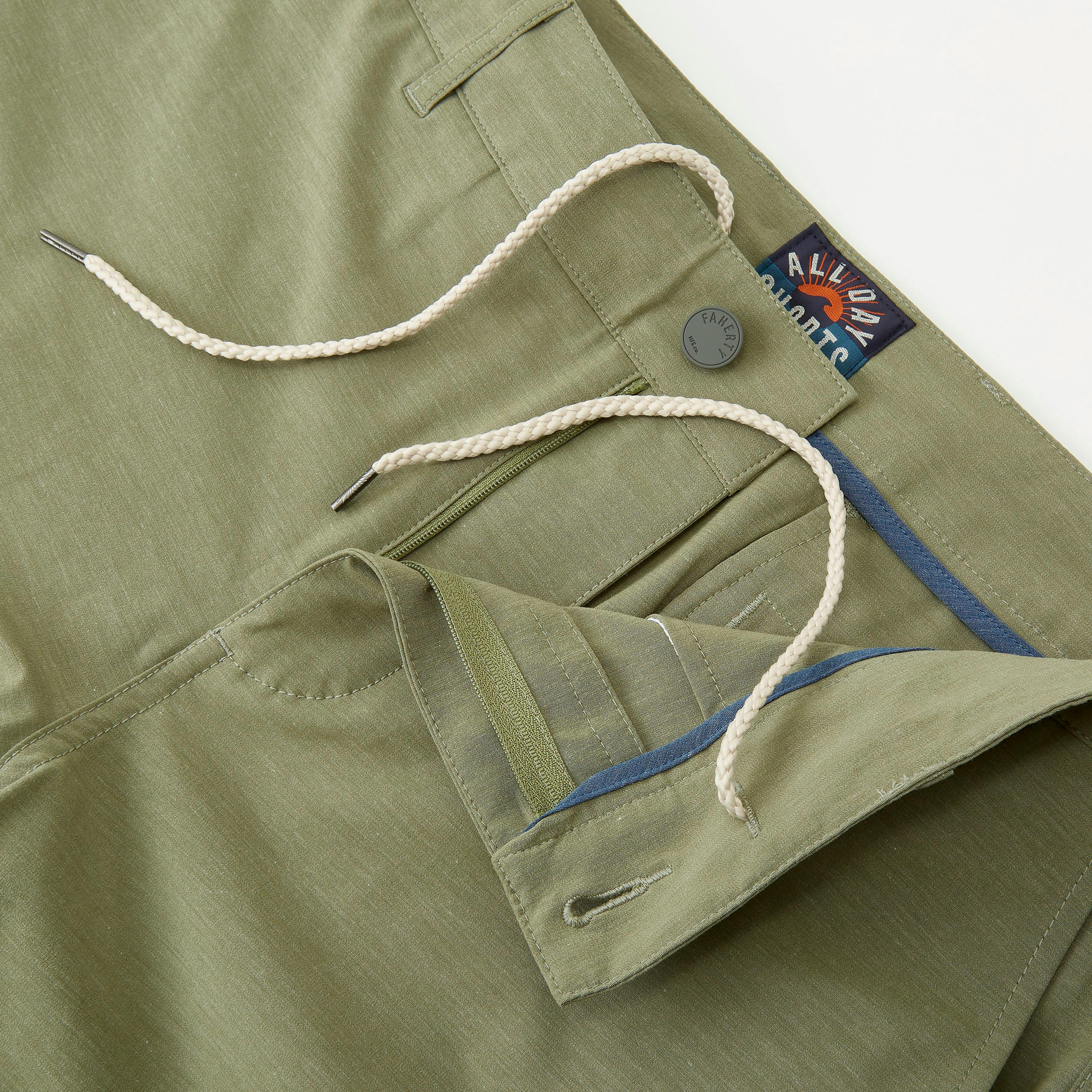 Faherty Brand Belt Loop All Day Shorts - 7"