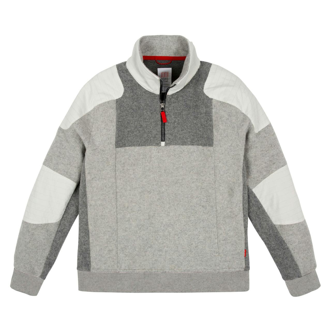 Topo Designs Global 1/4 Zip Sweater