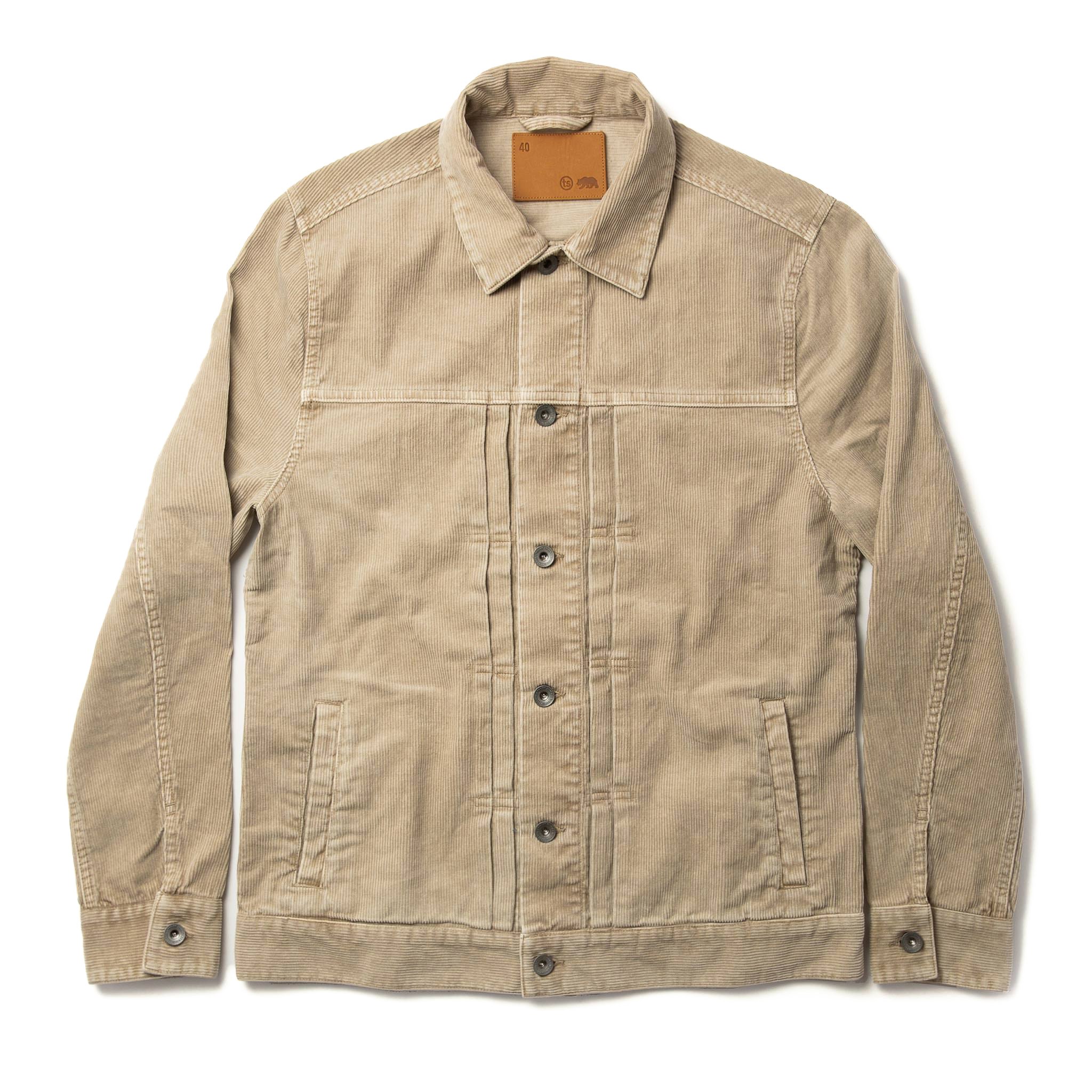 Taylor Stitch The Dispatch Jacket - Khaki Cord | Denim
