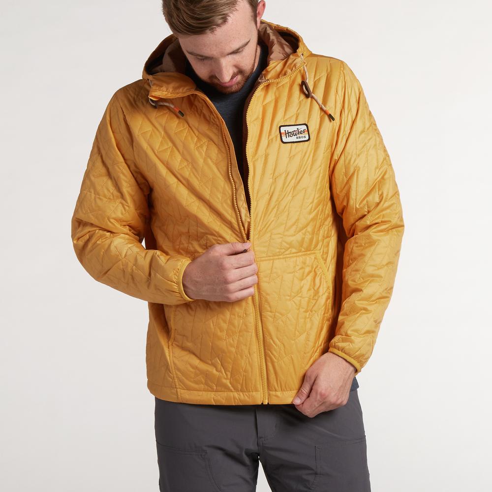 Howler Brothers Voltage Full Zip Jacket - Colonel Mustard | Full