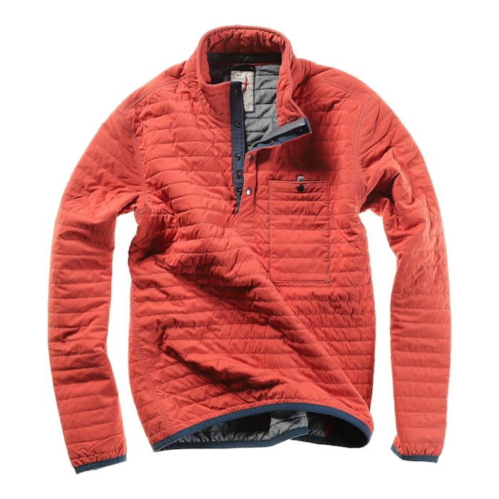 Relwen Windzip Popover Dark Orange Huckberry