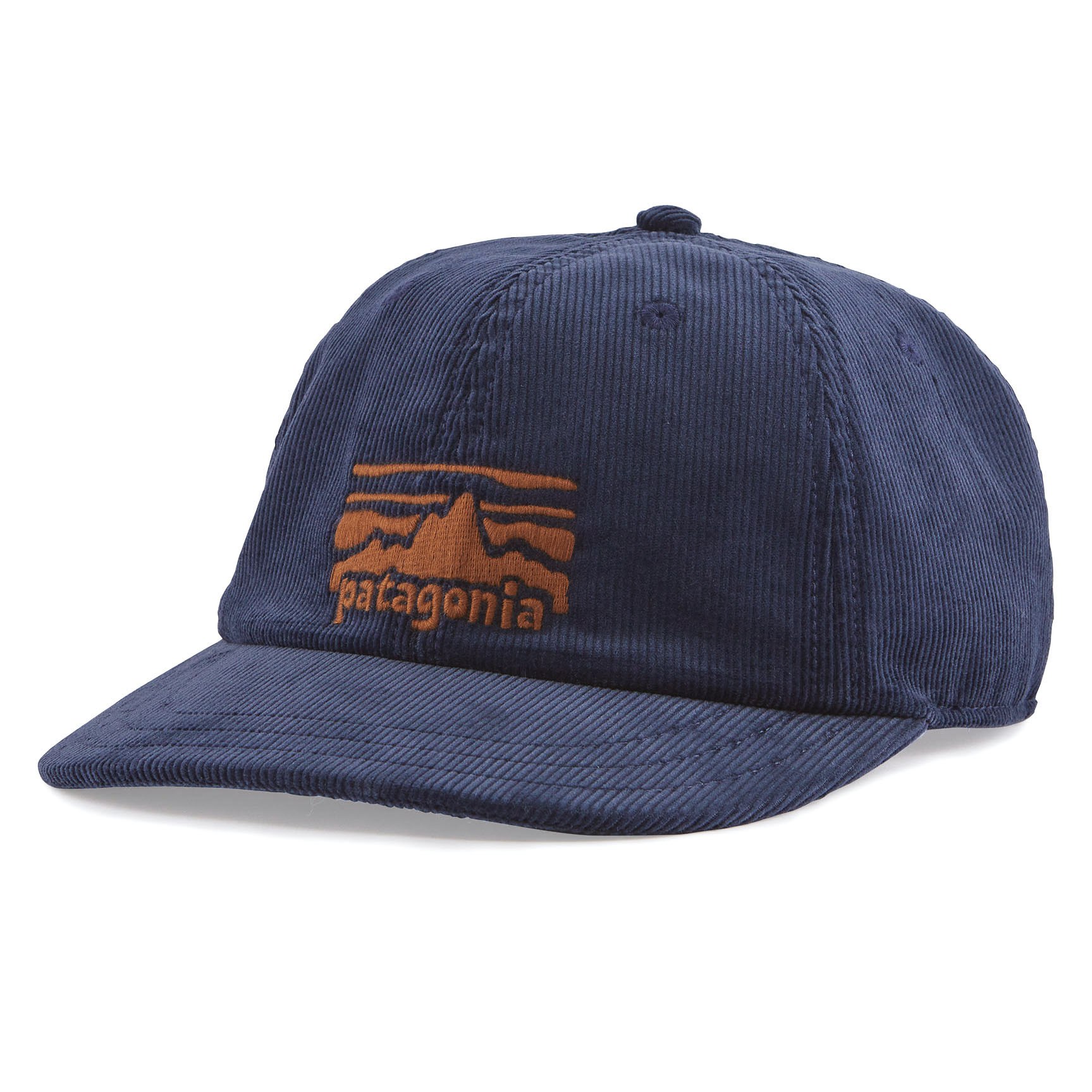 Patagonia Corduroy Cap Fitz Roy Rambler New Navy Baseball Caps
