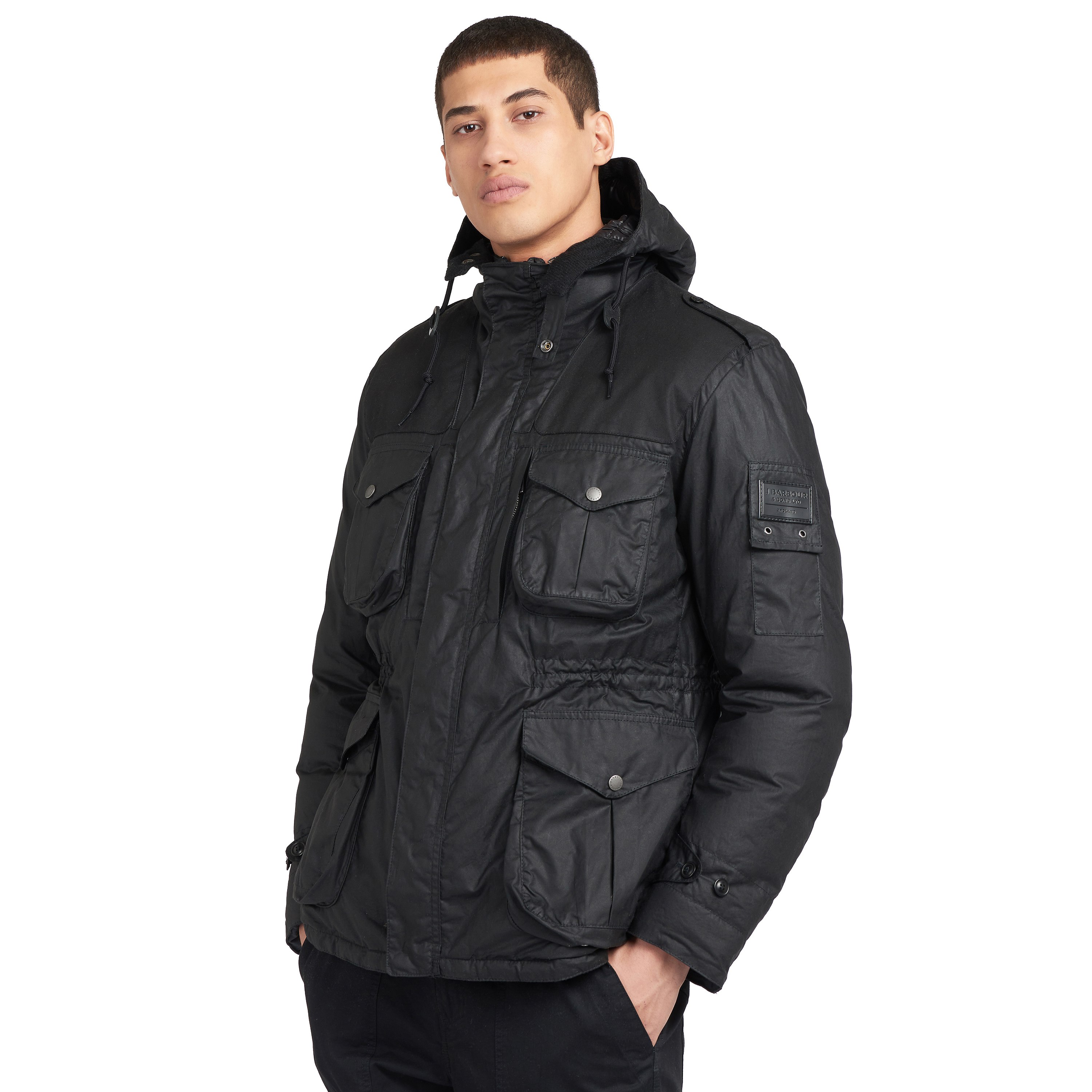 barbour delta waxed jacket