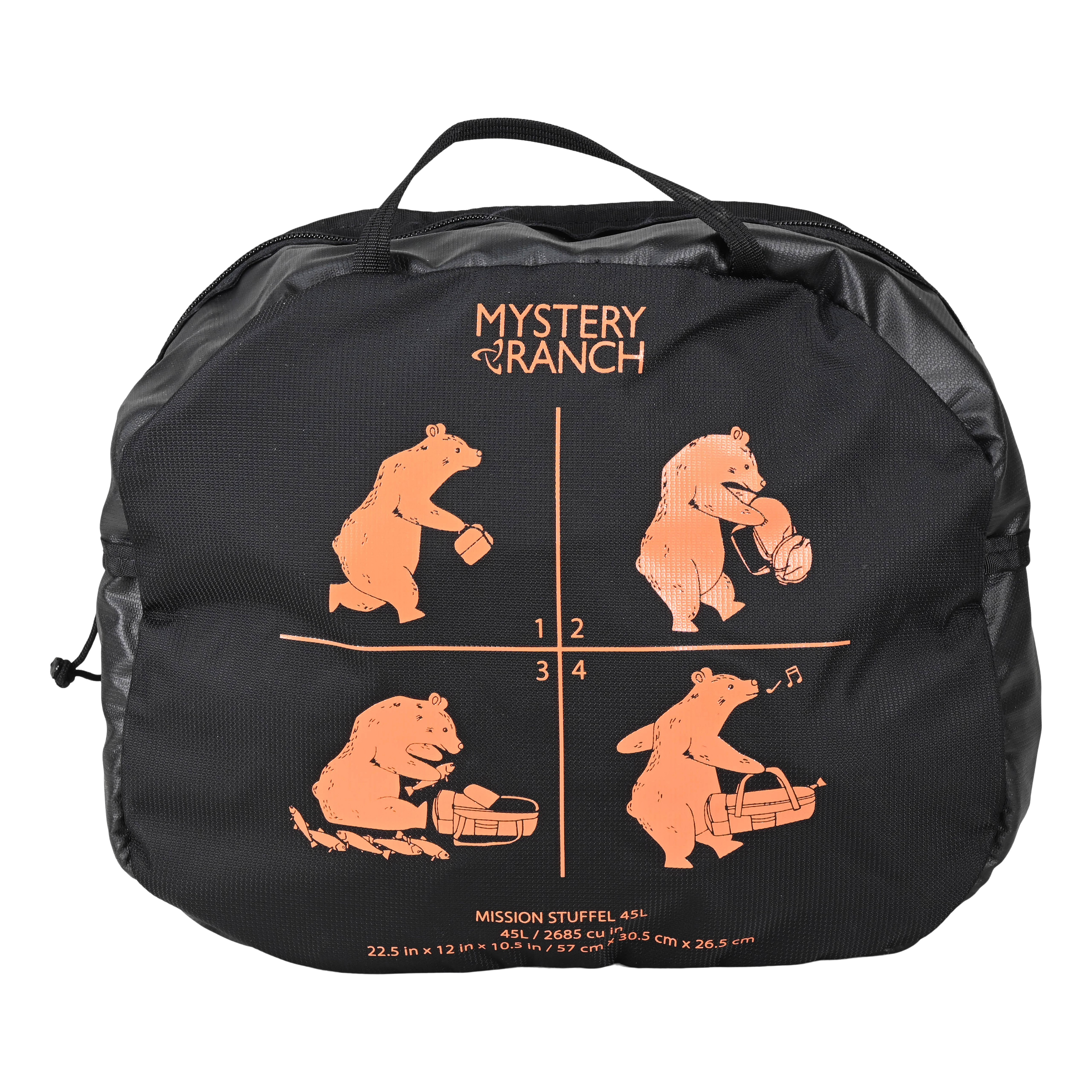 バッグ Mystery Ranch MISSION STUFFEL 45 Mystery Ranch Mission Stuffel Duffel Bag - 45 L - Als.com
