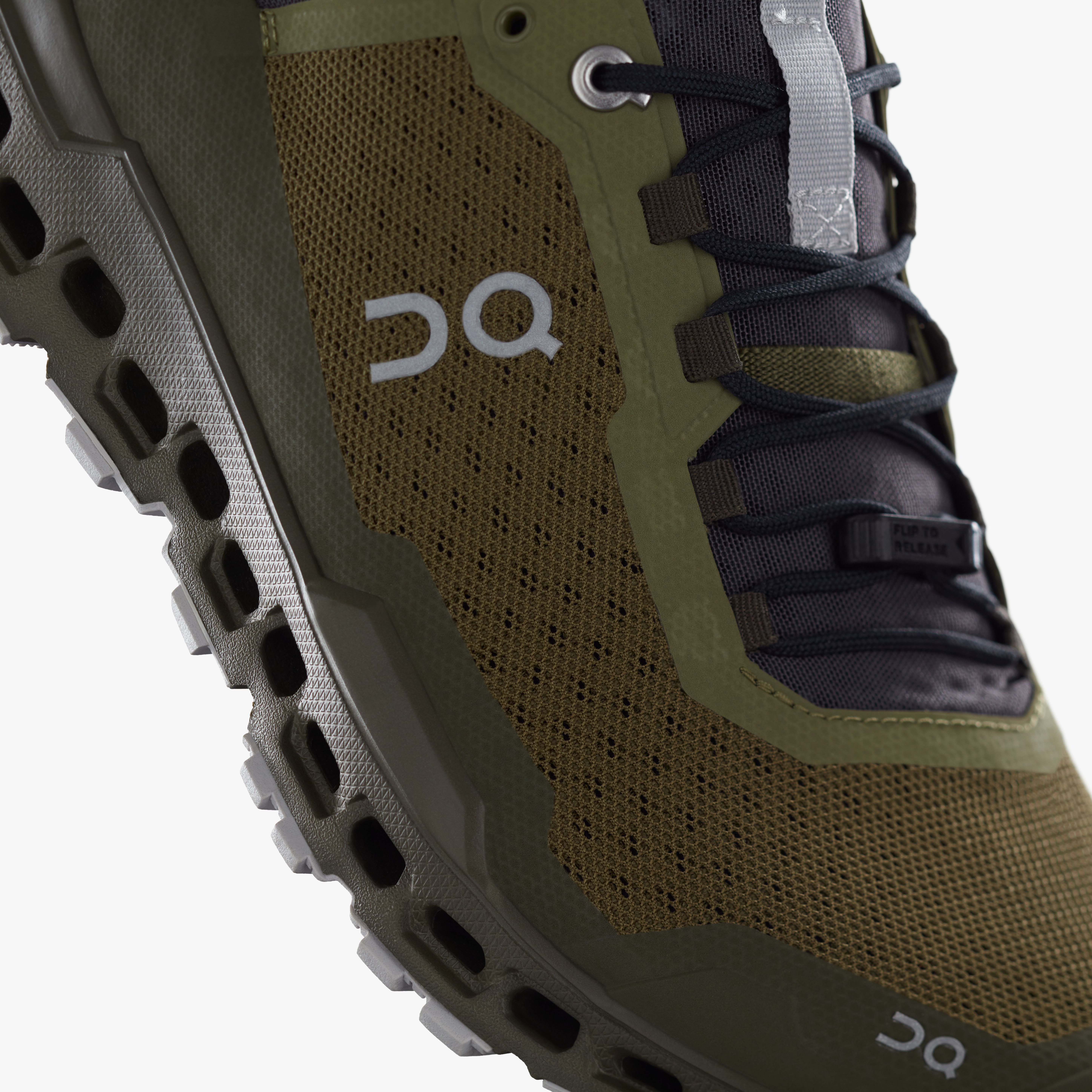 On Cloudultra - Olive/Eclipse | undefined | Huckberry