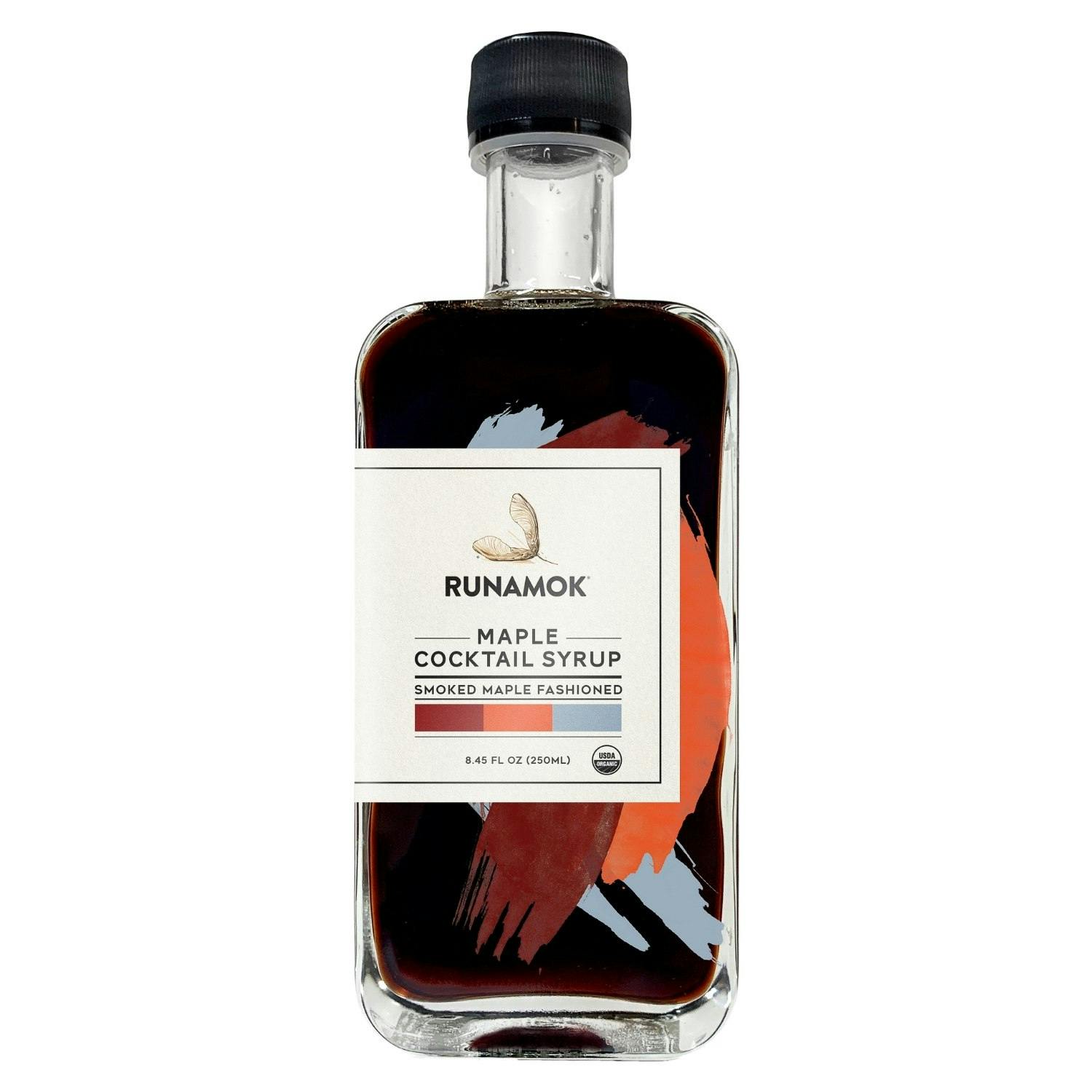 Smoked Maple Old Fashioned Cocktail Syrup