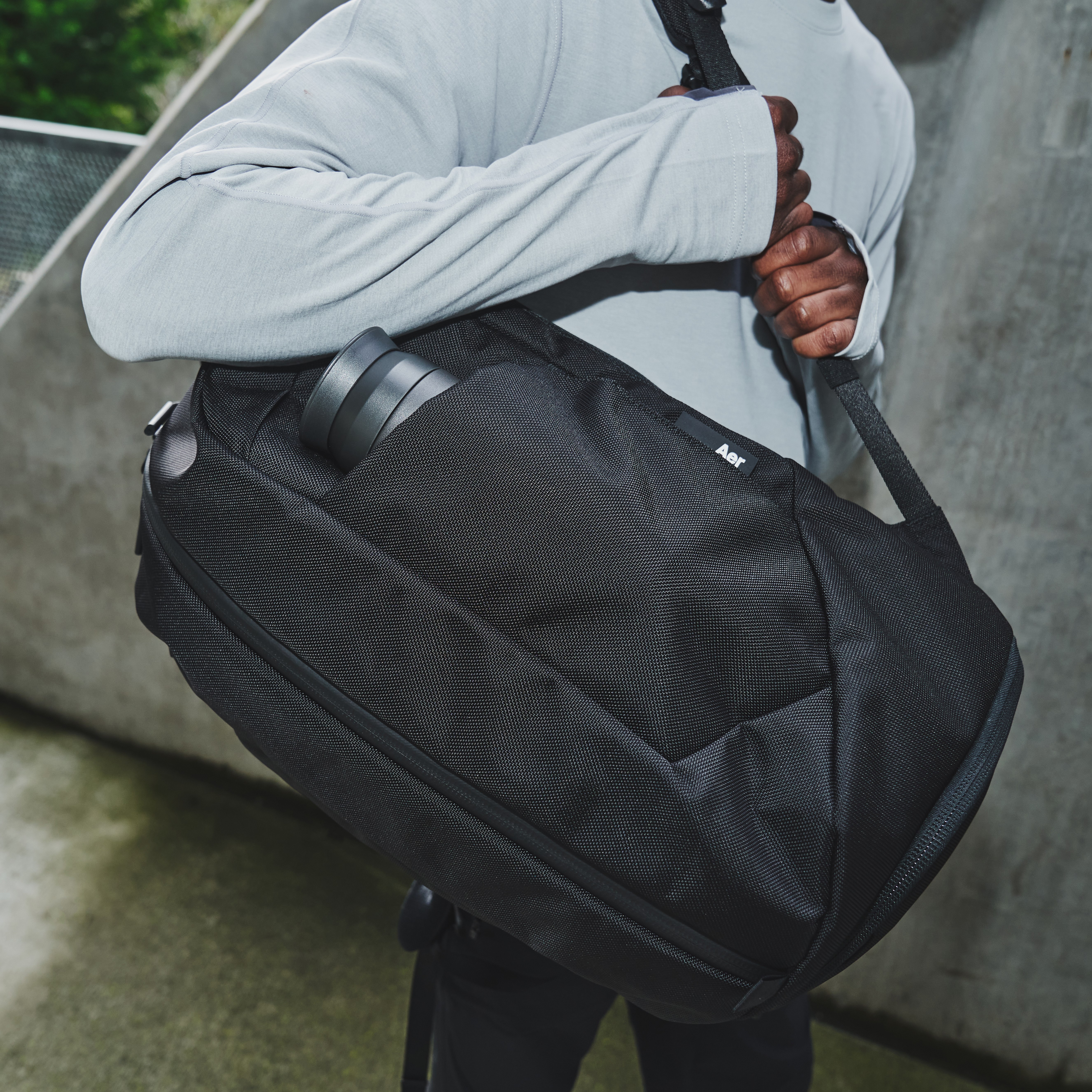 Aer Duffel Pack 3 - Black | For the Traveler | Huckberry