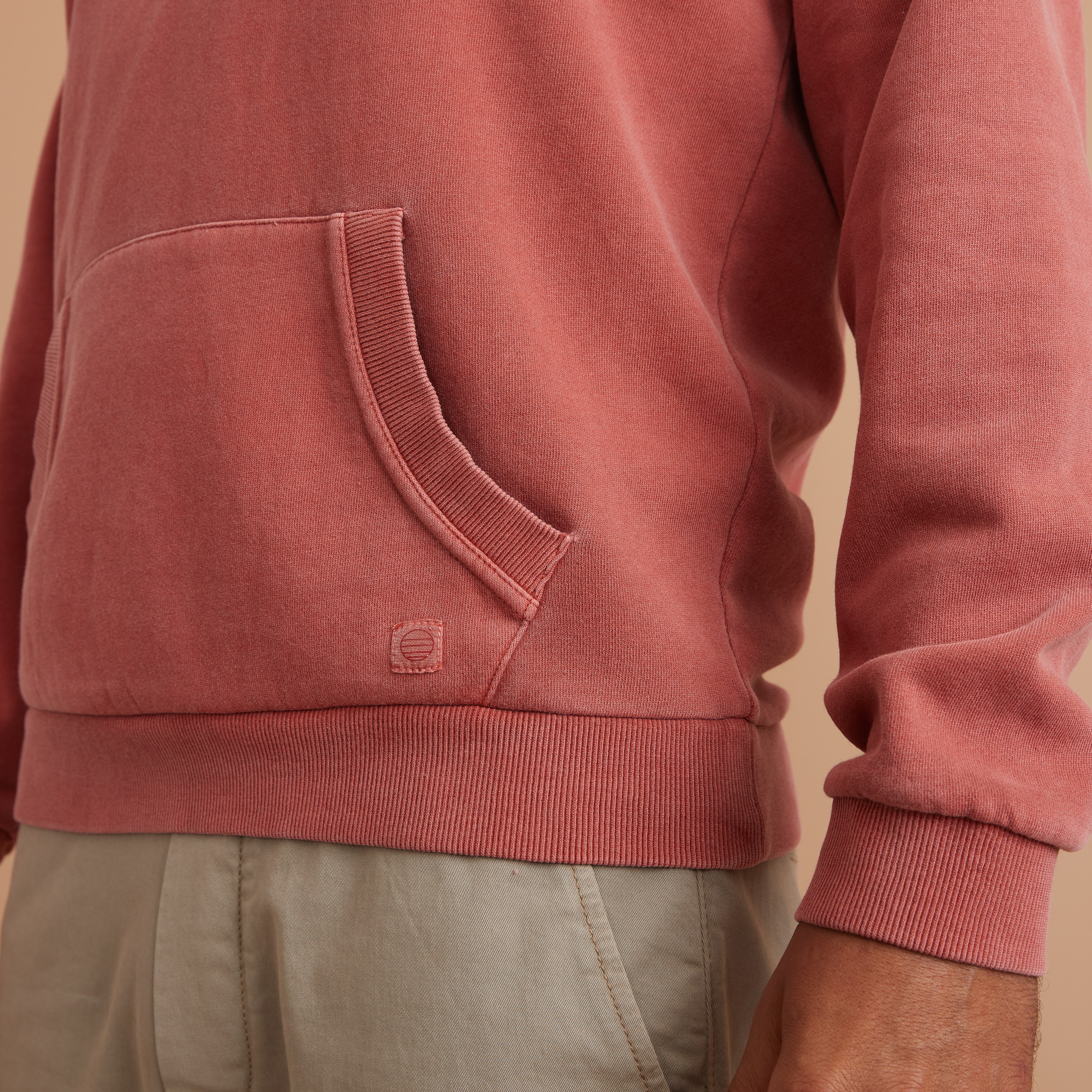 【HOODHOOD】Michelien Sweatshirt 2色 FOX HEAD PATCH COMFORT HALF ZIP SWEATSHIRT | Maison Kitsuné