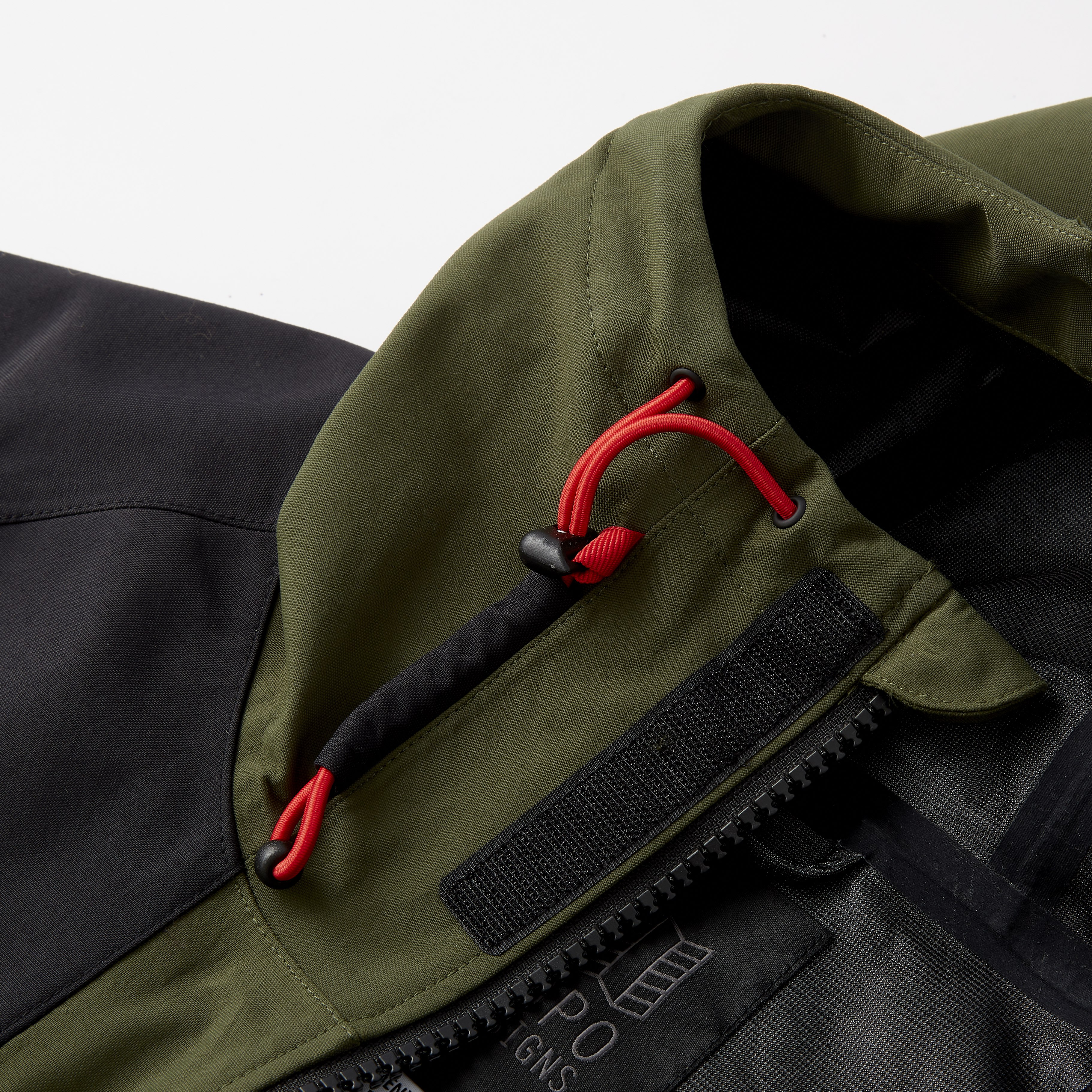 Topo Designs Mountain Parka - Olive/Black | undefined