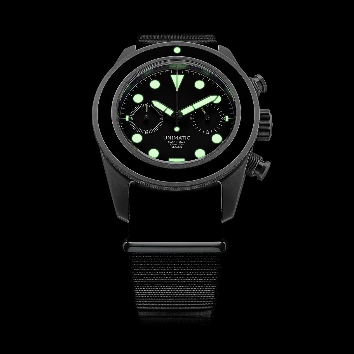 UNIMATIC UC3 Watch - Silver/Black | Field Watches | Huckberry