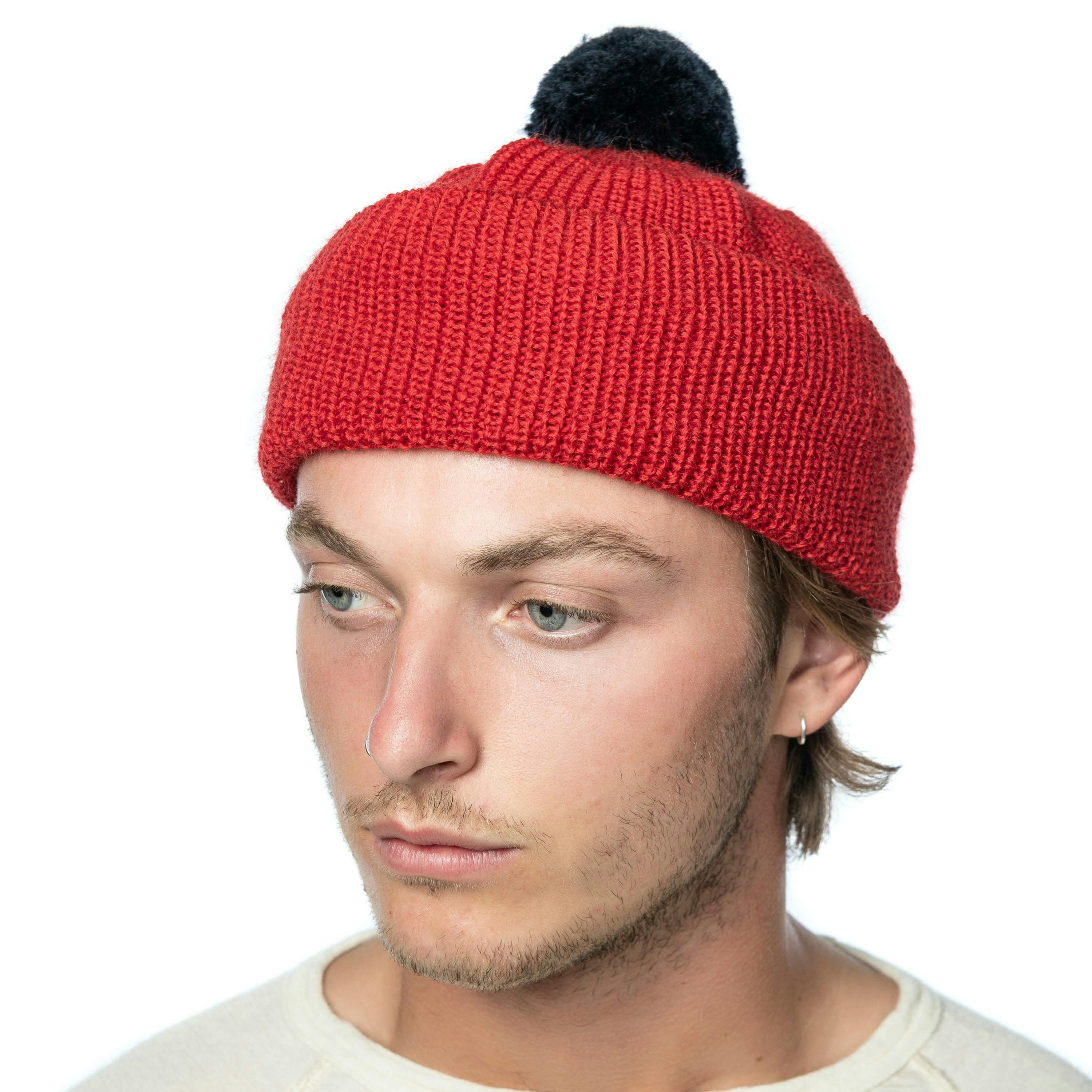 TROUBLE MAKER RED SKIPPER BEANIE – The Drive Clothing