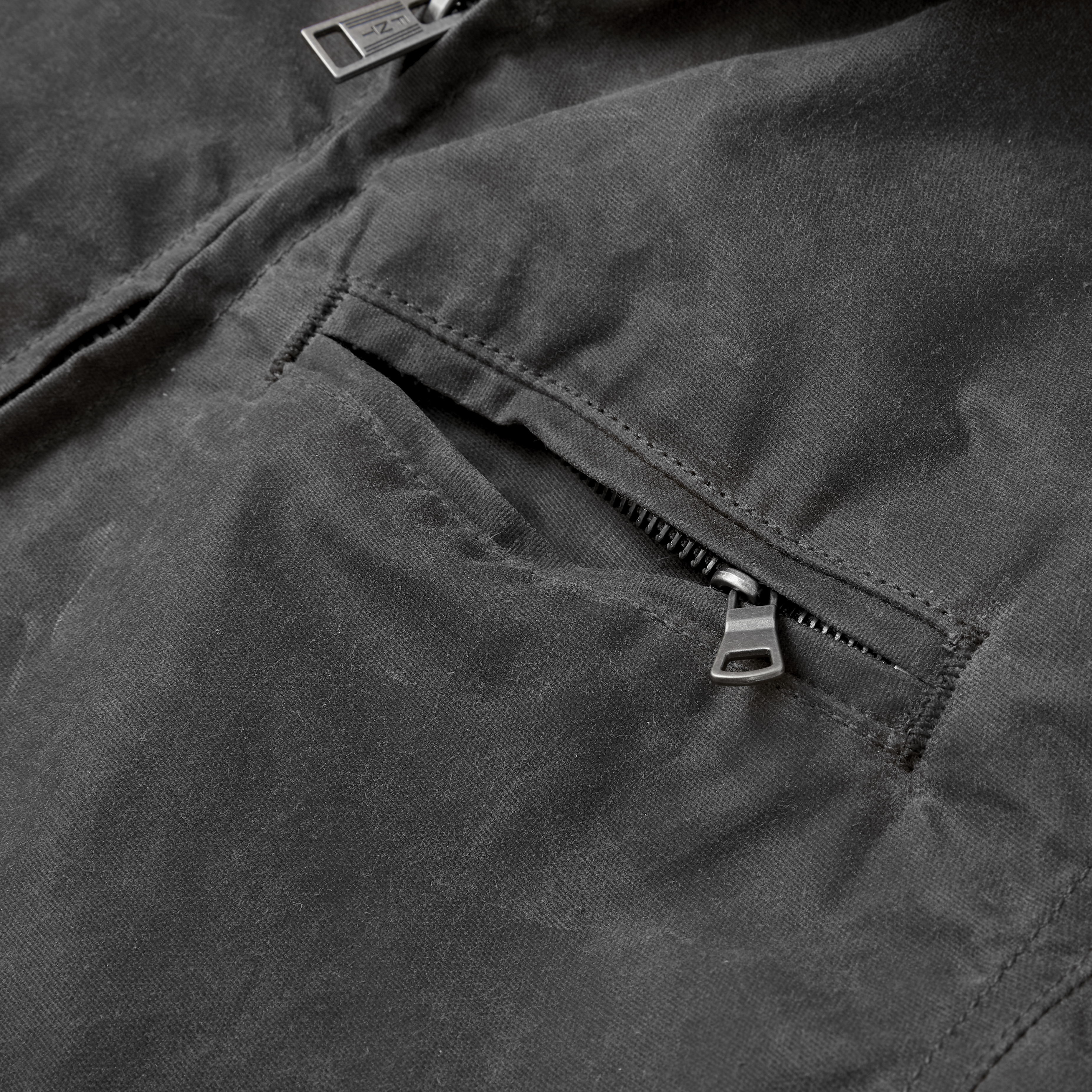 Flint and Tinder Waxed Mill Jacket Grey Waxed Jackets Huckberry