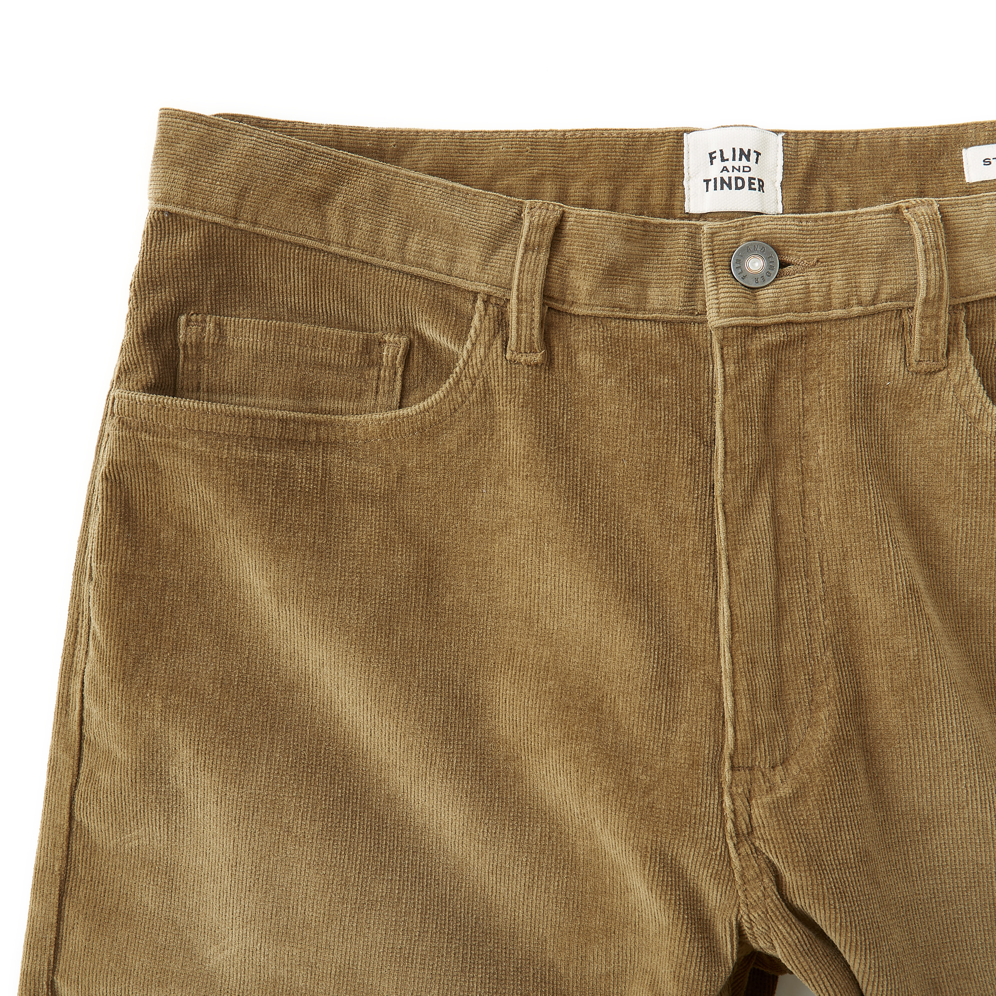 Flint and Tinder 365 Corduroy Pant - Tapered - Earth | Casual 