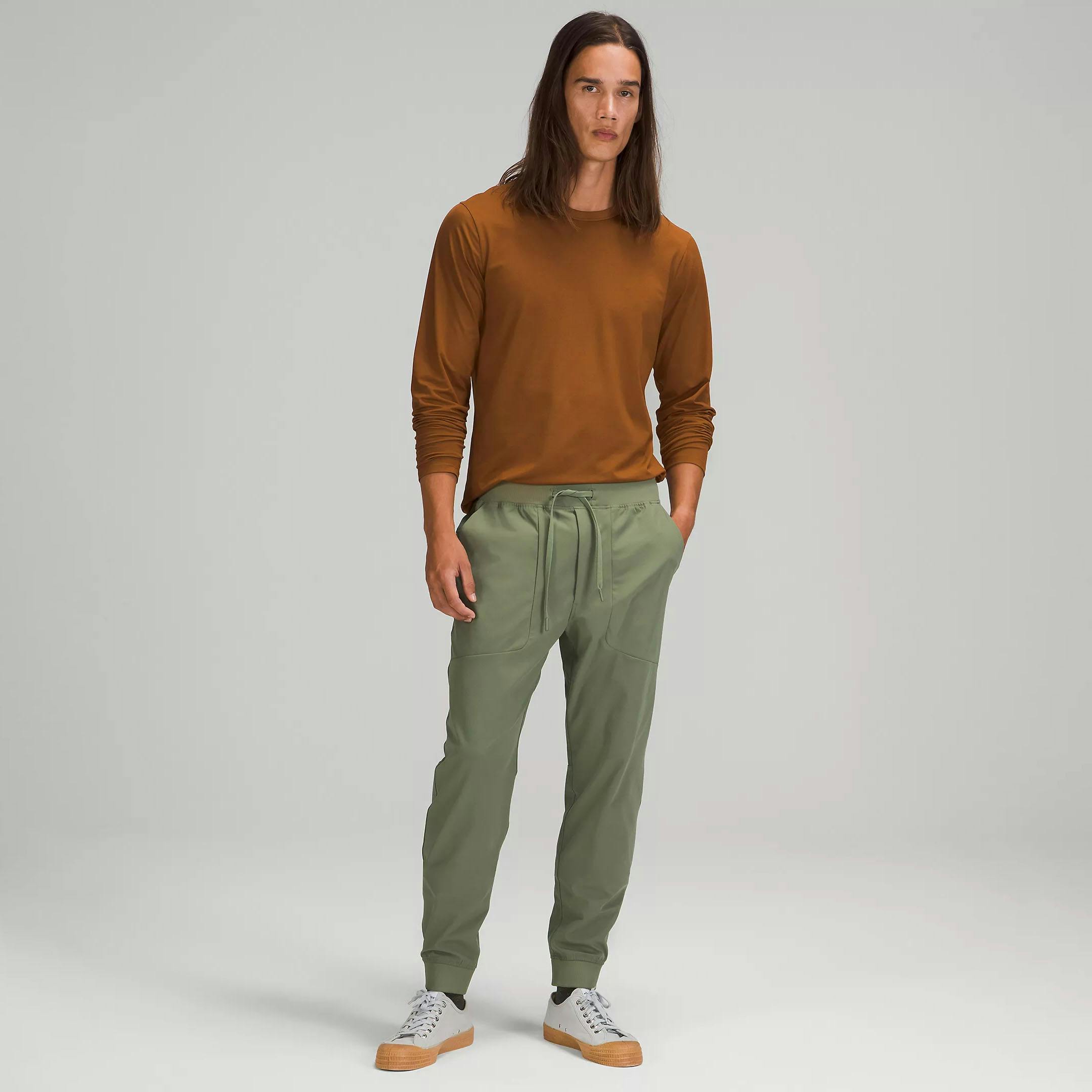 lululemon ABC Jogger - Green Twill, Clothing