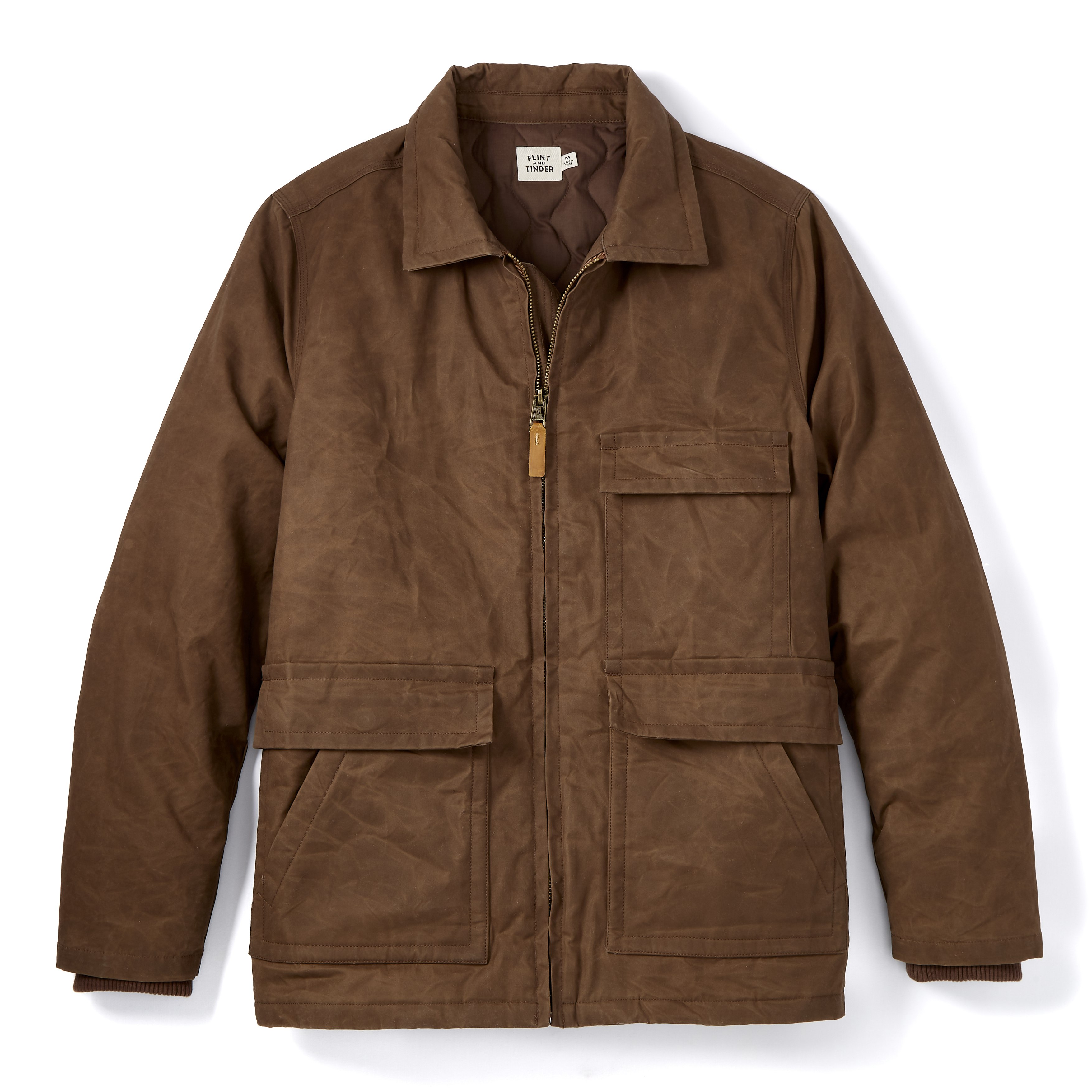 Flint and Tinder Highlands Jacket - Havana | Waxed Jackets | Huckberry