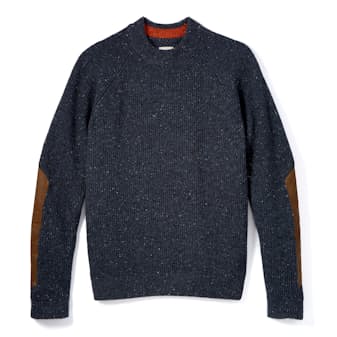 Highlands Waxed Elbow Sweater