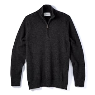 Classic Cashmere Quarter Zip Sweater