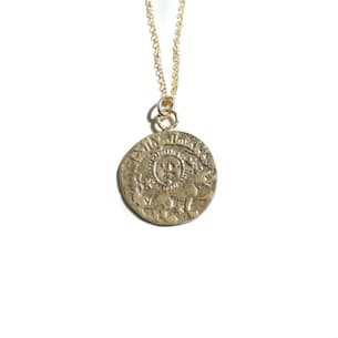 Lionness Coin Necklace