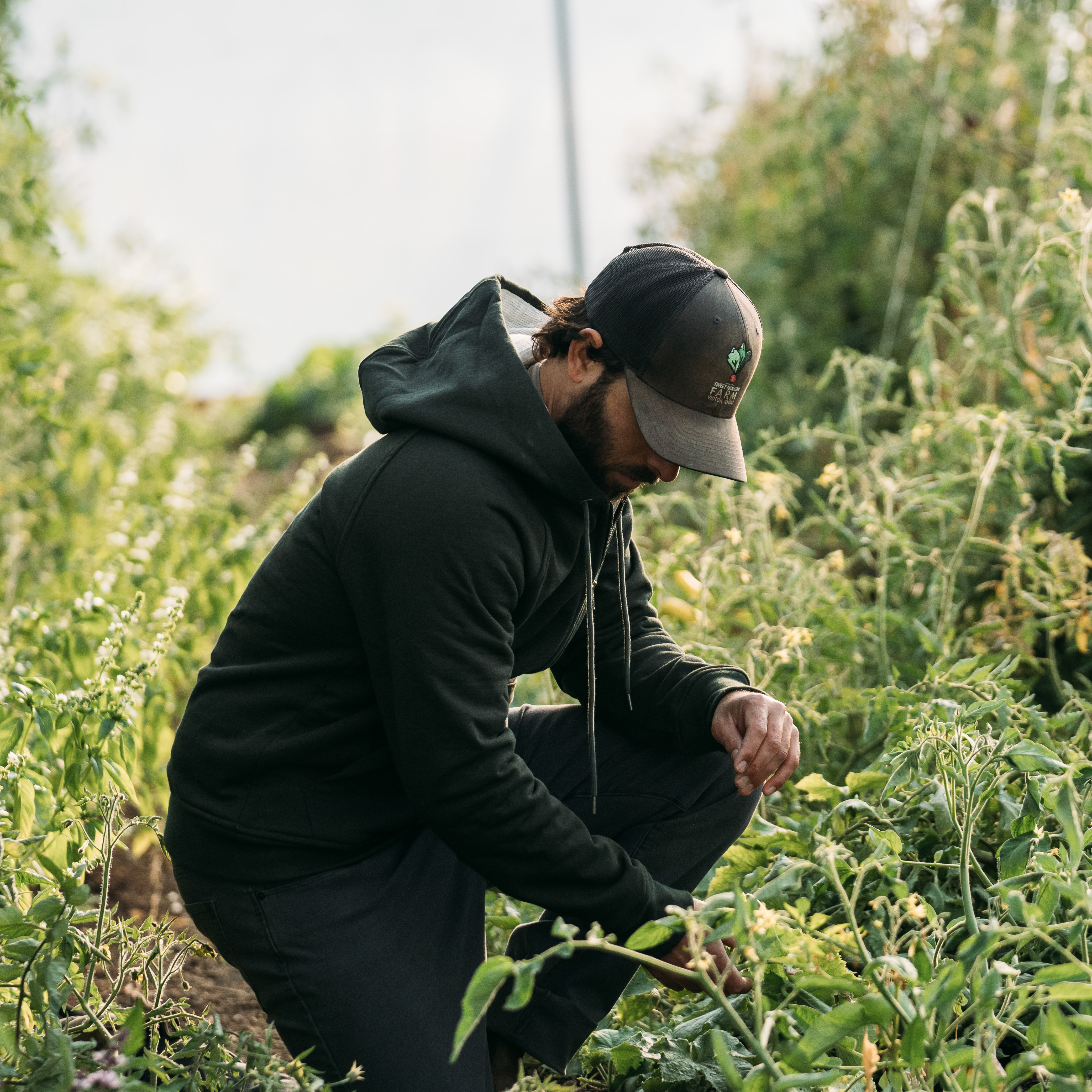 Flint and Tinder 10-Year Waffle-Lined Hoodie - Forest | Full-Zip