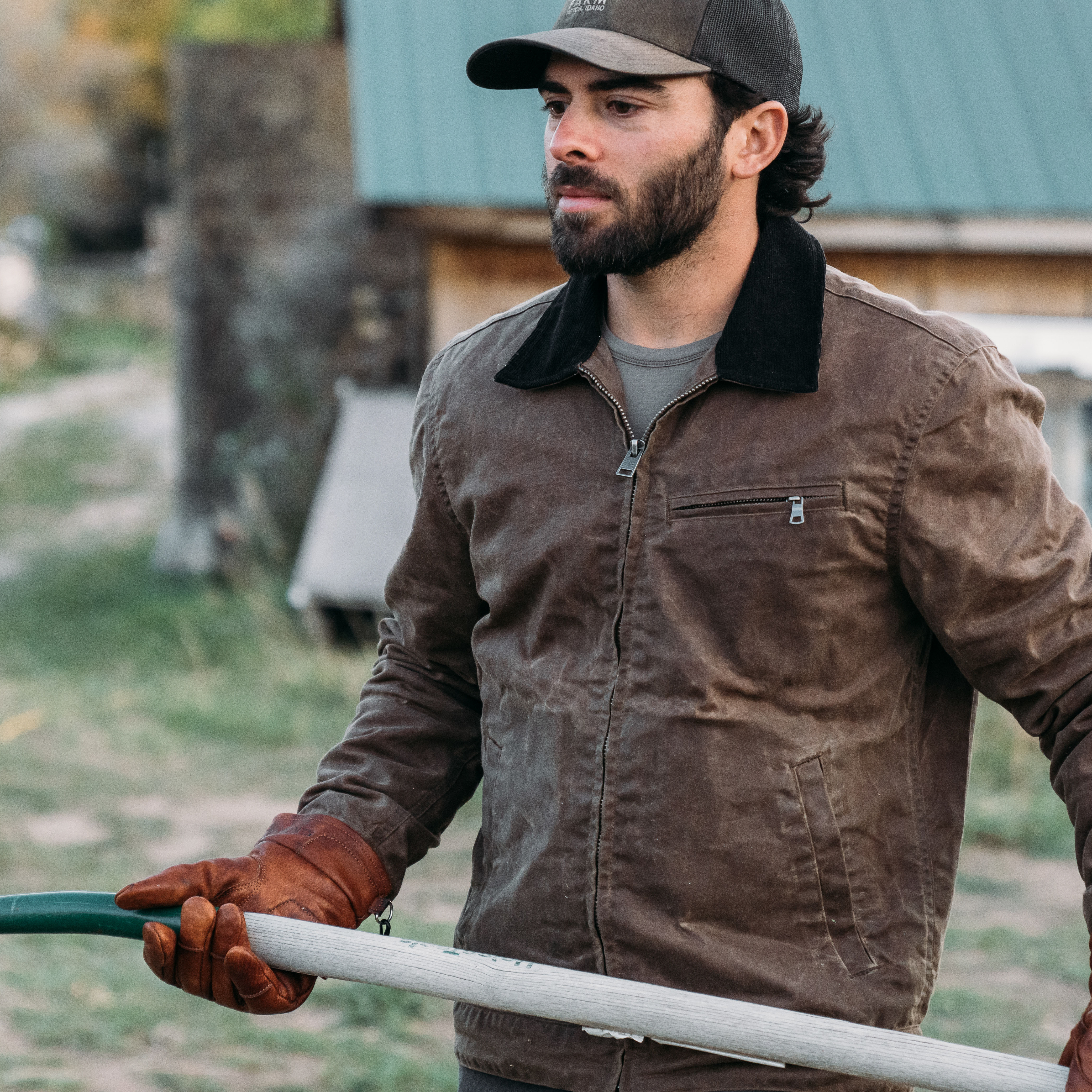 huckberry waxed jacket