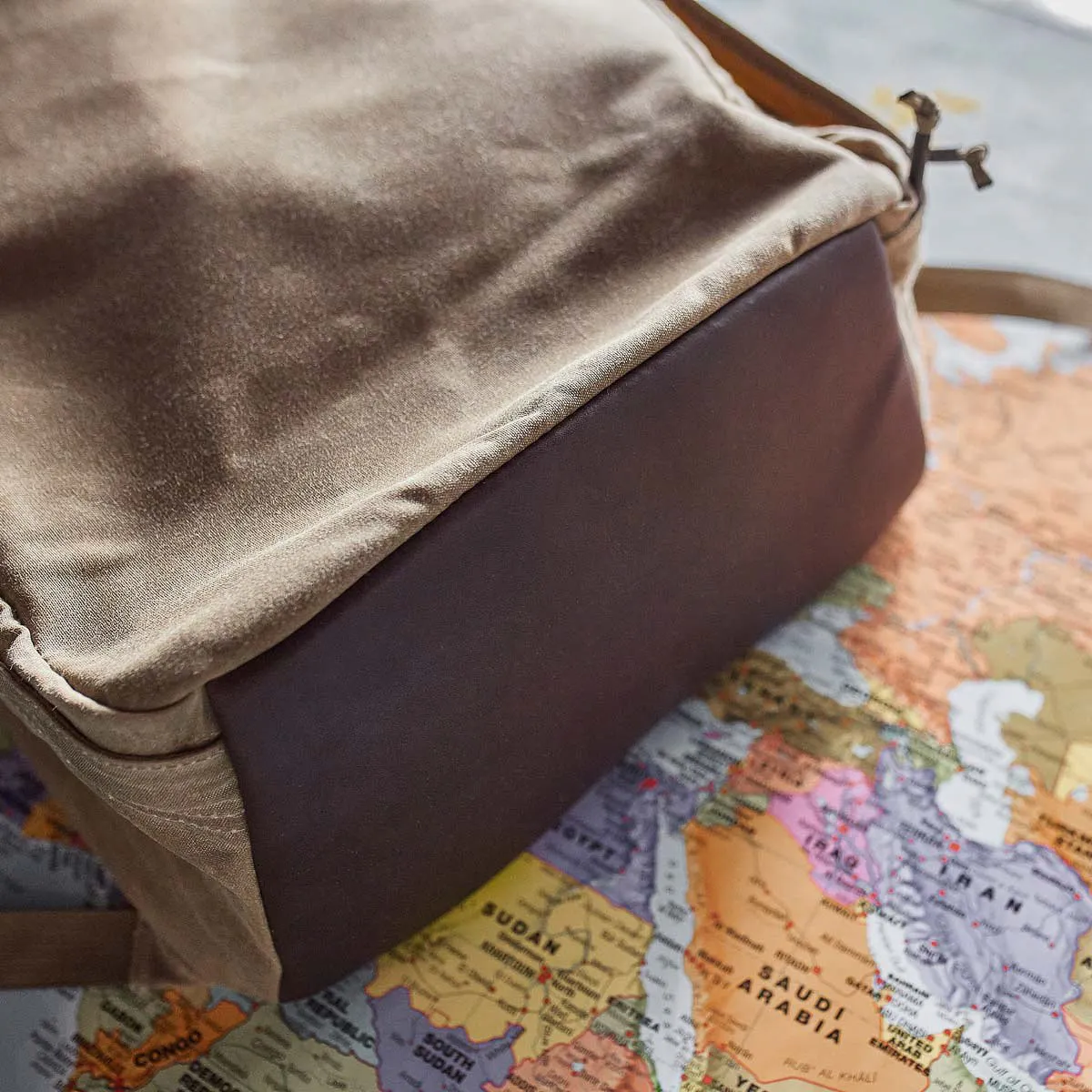 GORUCK GR1 Heritage Waxed Canvas Backpack - 26L - Field Tan