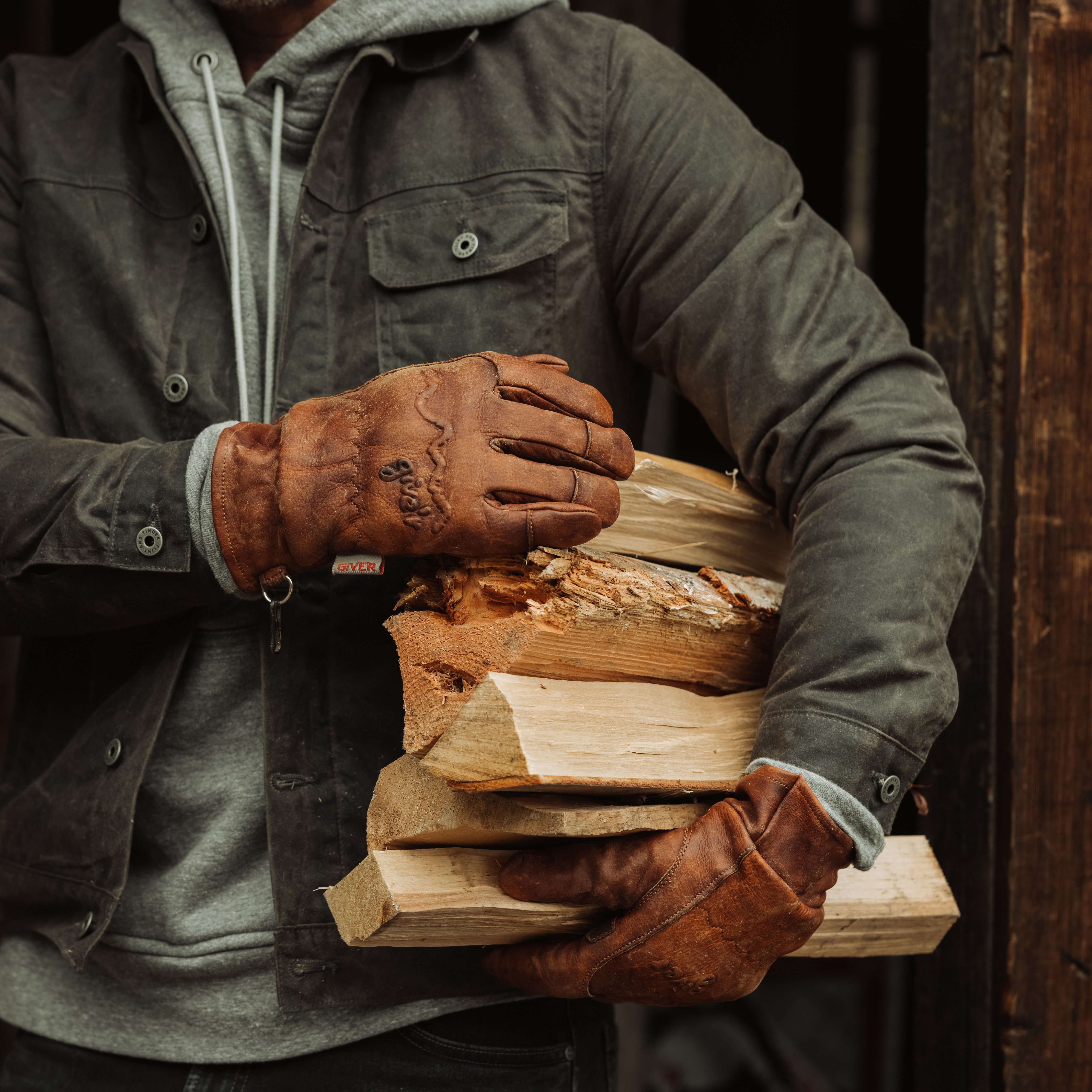 Huckberry sale waxed trucker