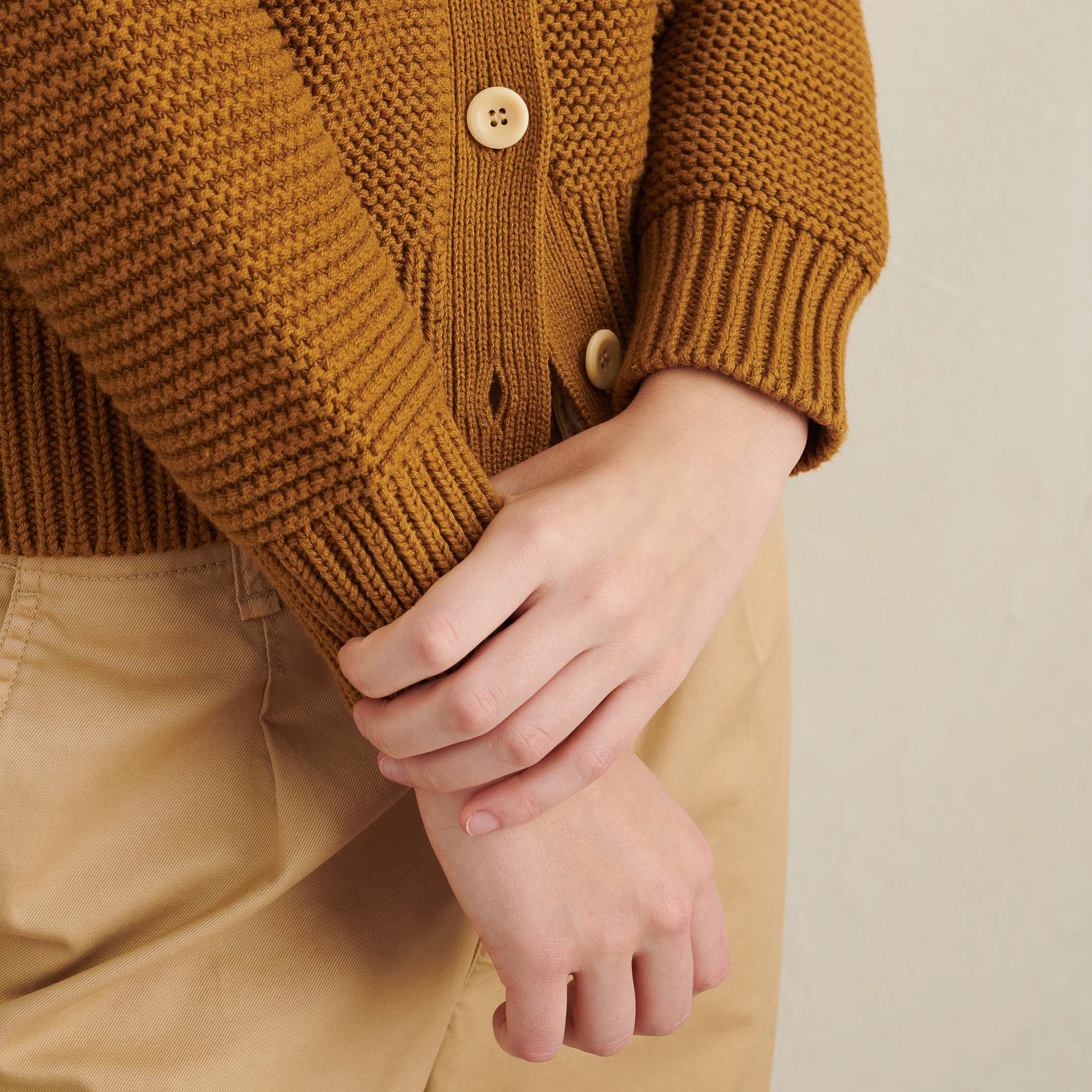売れ筋商品|||ゲス ニット&セーター アウター レディース Women's Nellie llic Cardigan Gold Lurex Gold Lurex Striped Sweater | Modest Women Clothing - YAL New