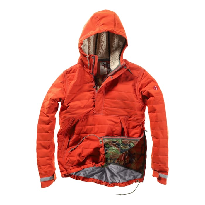 Relwen Channel Anorak Dark Orange Huckberry